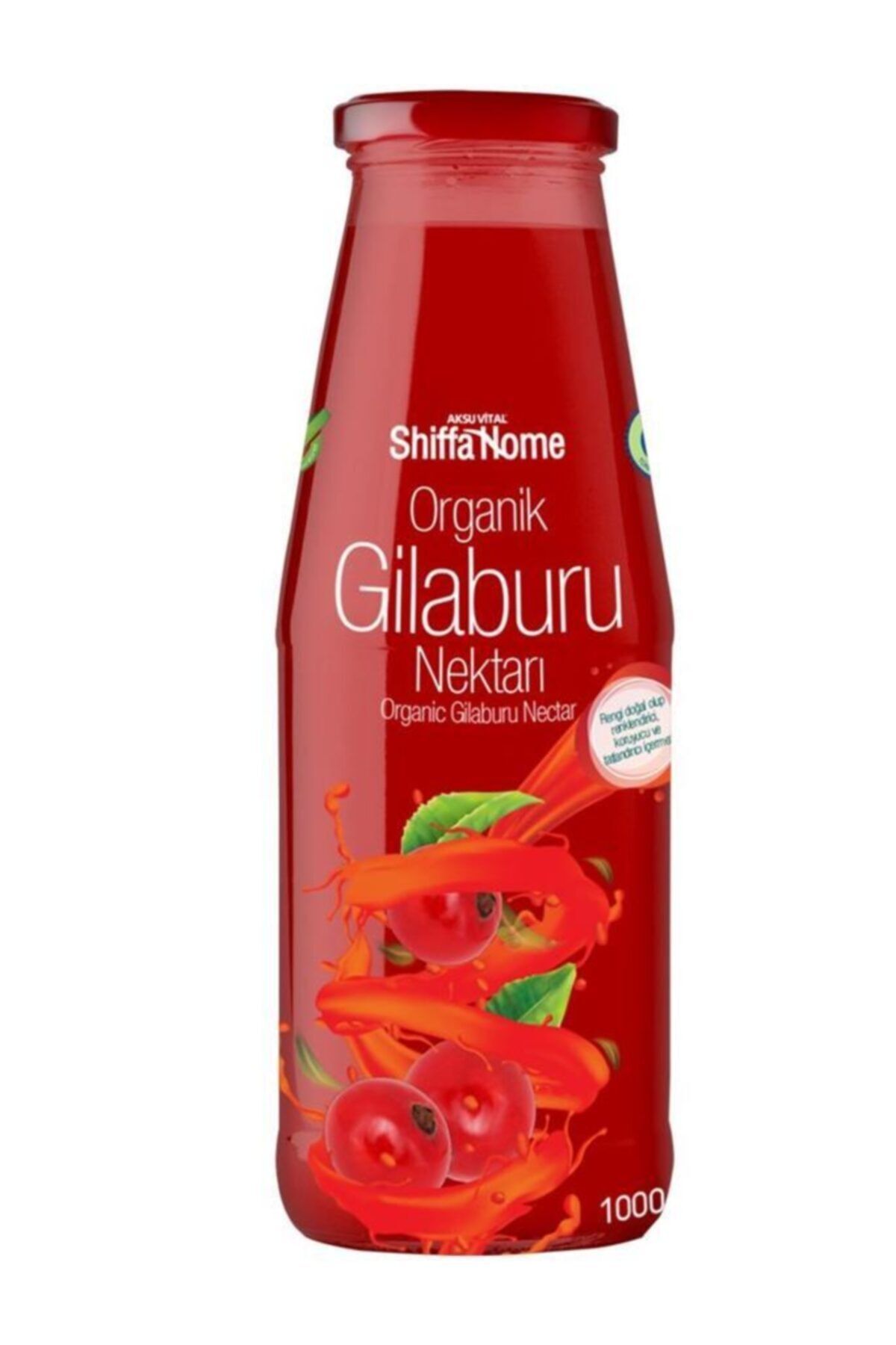 Shiffa Home Organik Gilaburu Suyu 1000 ml (ŞEKER İLAVESİZ)