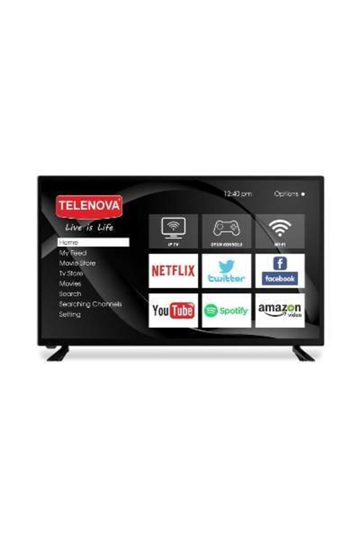 Telenova 32S8001 32" 81 Ekran Uydu Alıcılı Full HD Smart LED TV