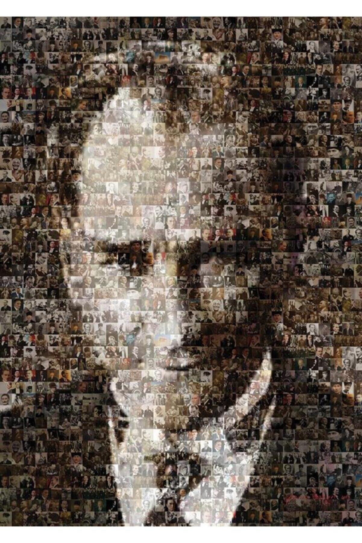 Art Puzzle Mustafa Kemal Atatürk (KOLAJ PUZZLE) 1000 Parça Puzzle