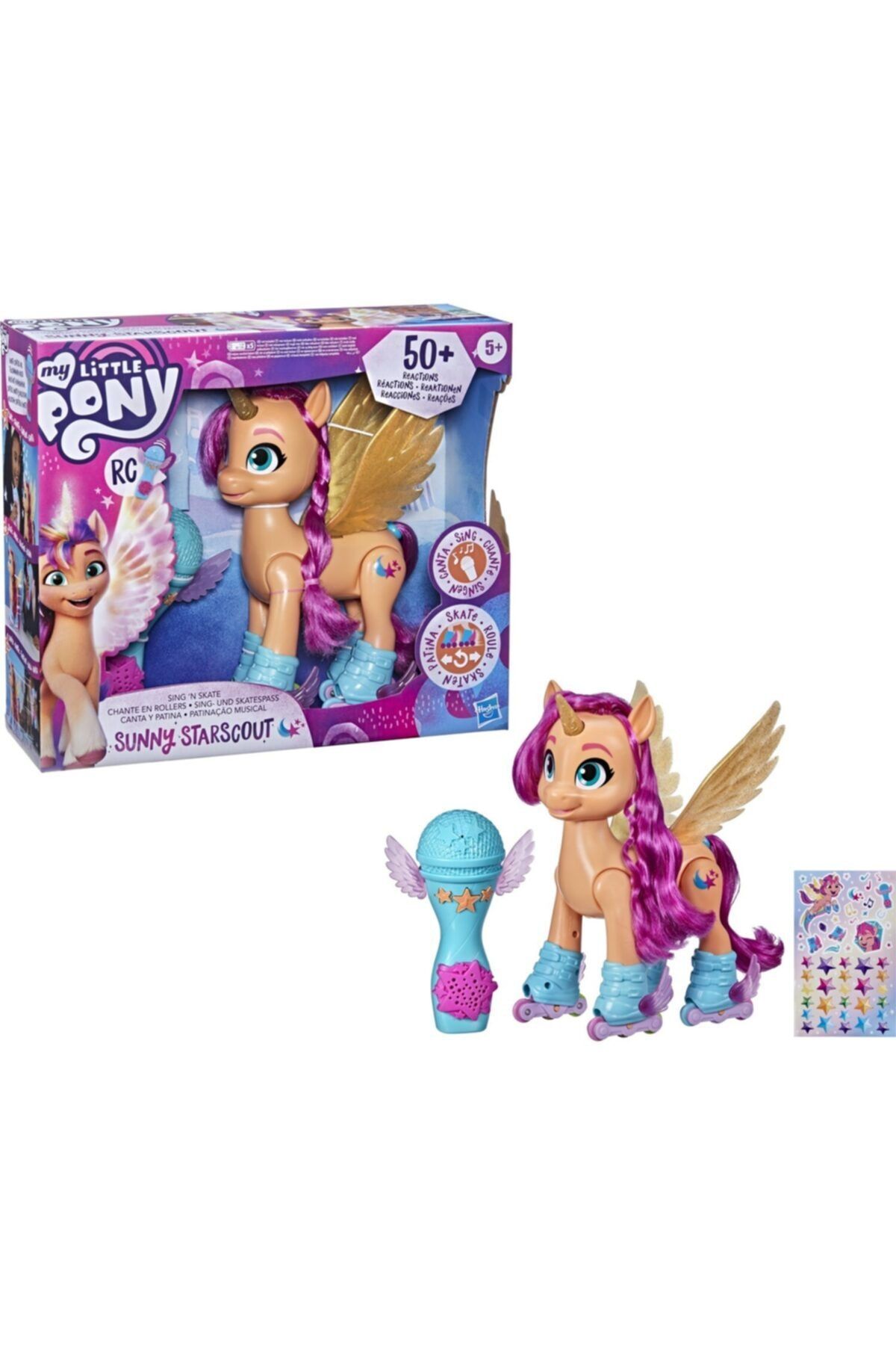 My Little Pony Unicorn Yeni Bir Nesil Şarkı Söyleyen Patenli Sunny - Hasbro-lisanslı- P.o.n.y