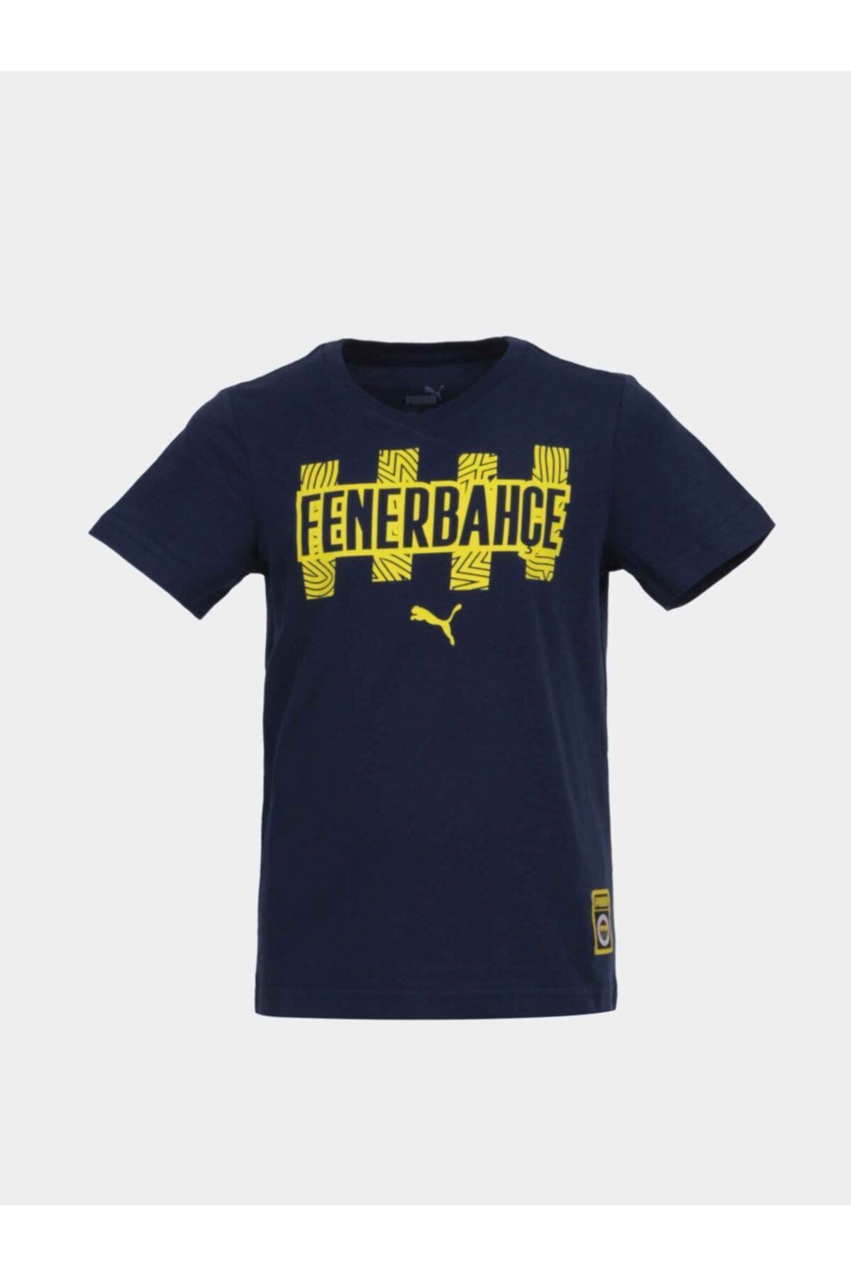 Fenerbahçe Puma Baskılı Jr Lacivert T-Shirt