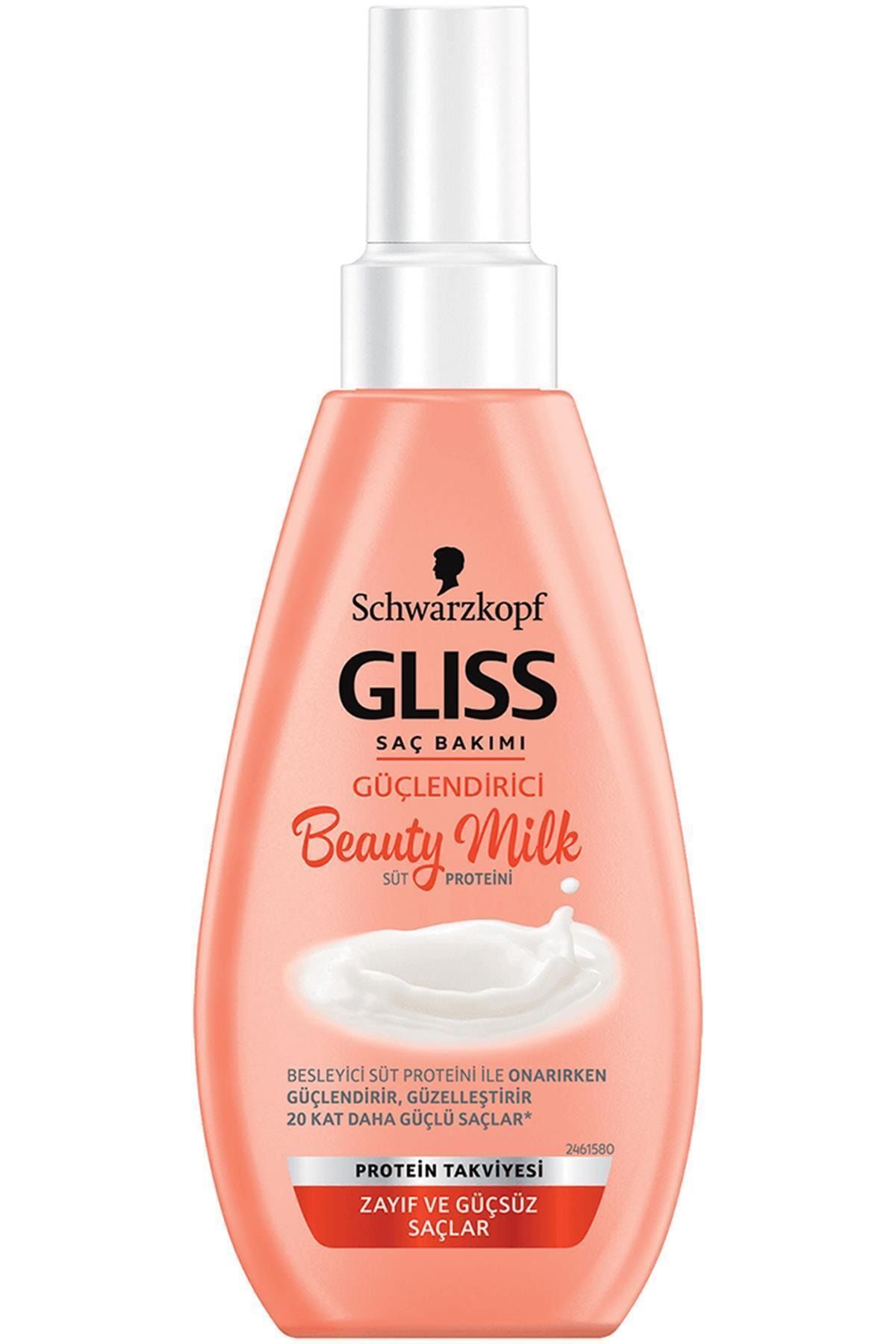 Gliss Marka: Güzelleştirici Güçlendirici Saç Bakım Sütü 150 Ml Kategori: Saç Vitamini