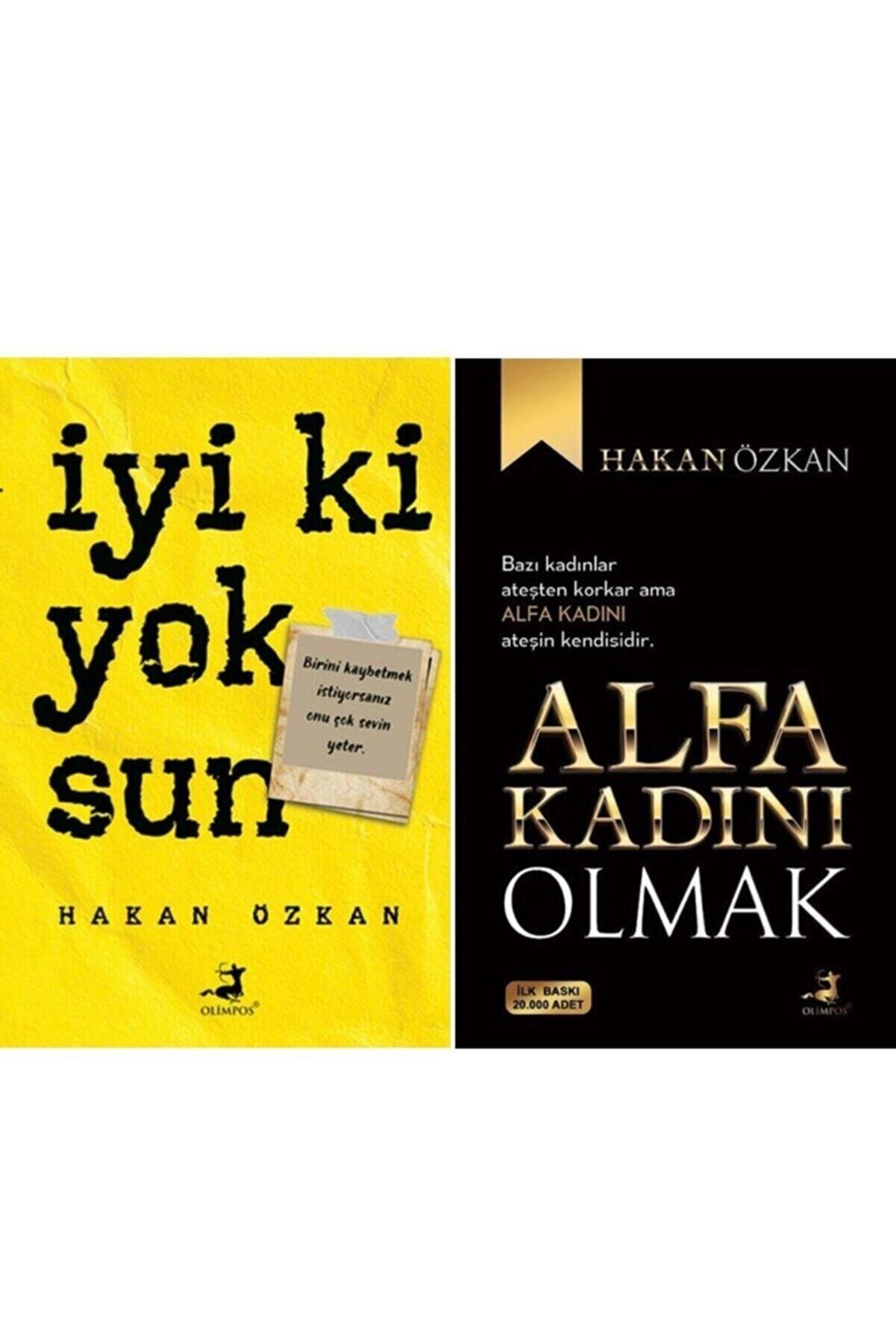 Olimpos Yayınları Alfa Kadını Olmak - Iyi Ki Yoksun Hakan Özkan 2'li Set