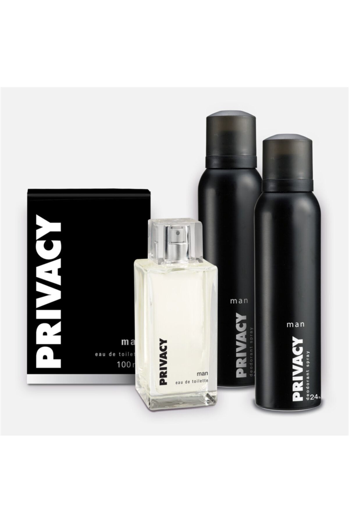 Privacy Man Edt Parfüm 100ml & 2 Adet Deodorant 150ml