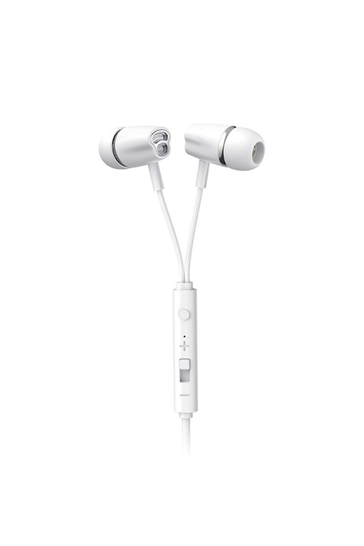 Joyroom Jr-el114 3.5mm Evrensel Kablolu Kulak Içi Stereo Kulaklık Beyaz