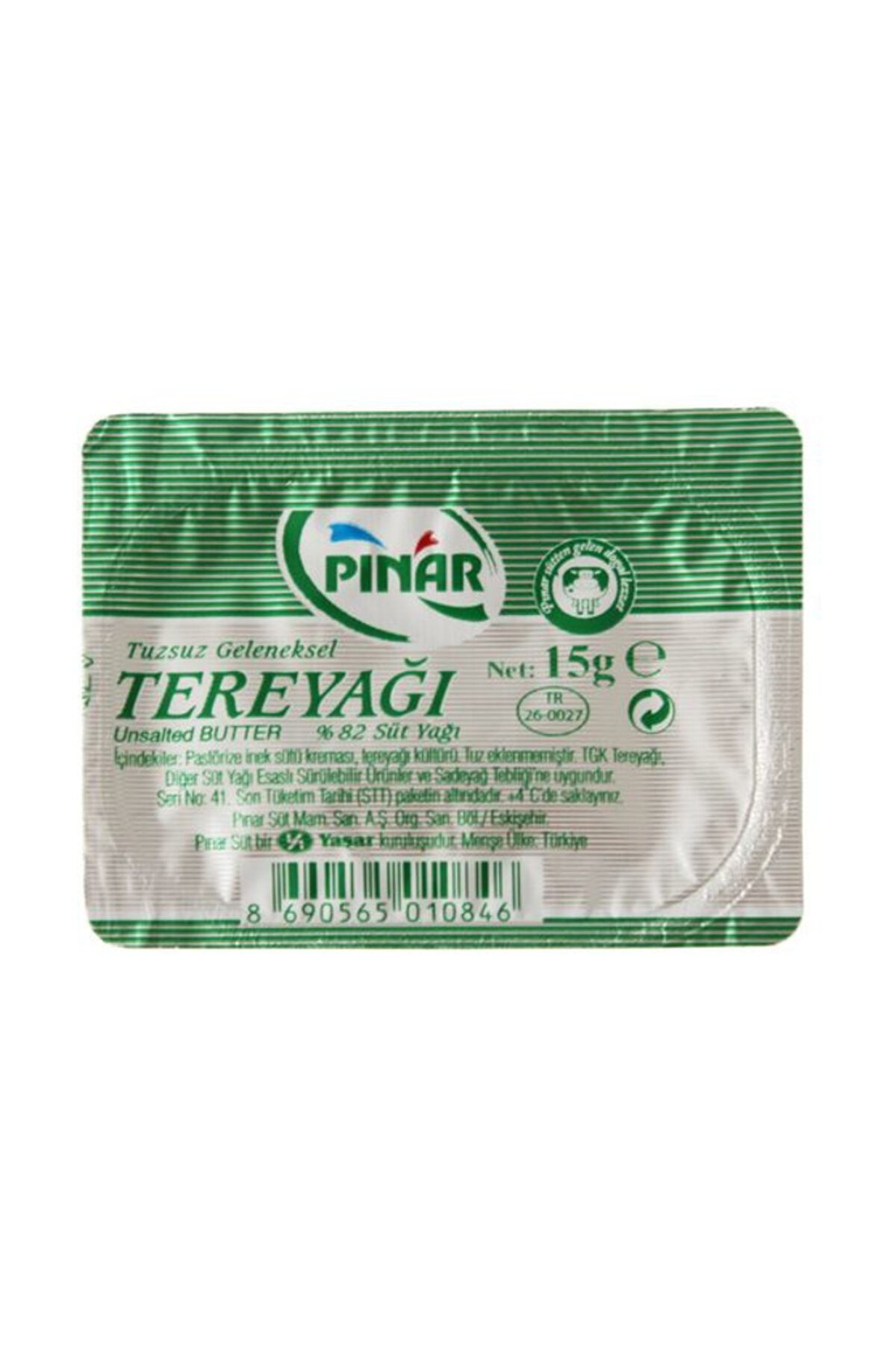 Pınar Pinar Tereyag 15Gr. Piknik