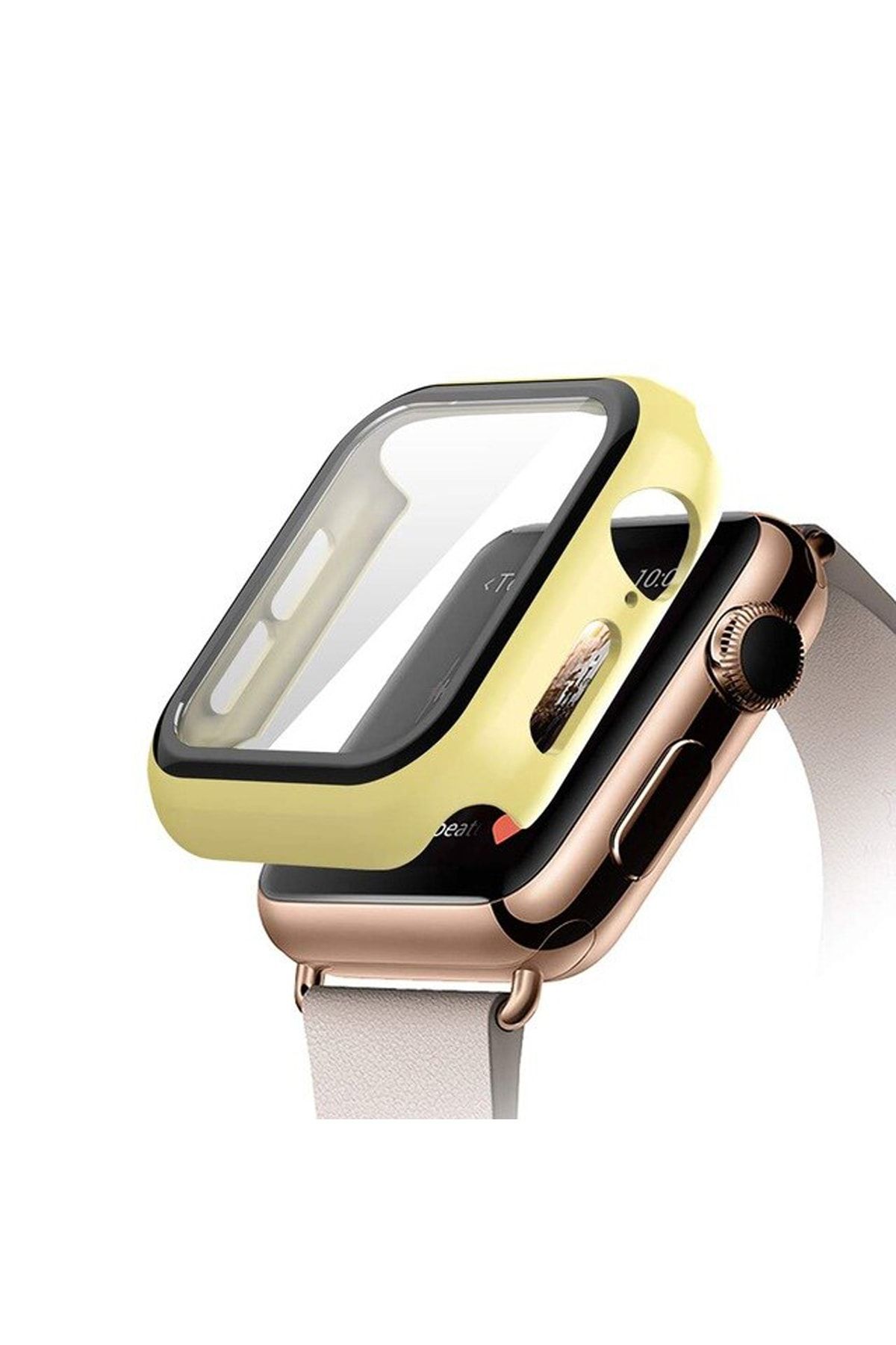 Mcstorey 360 ° Ekran Koruyucusu Apple Watch ile Uyumlu 42-44-45mm 4/5/6 Serisi