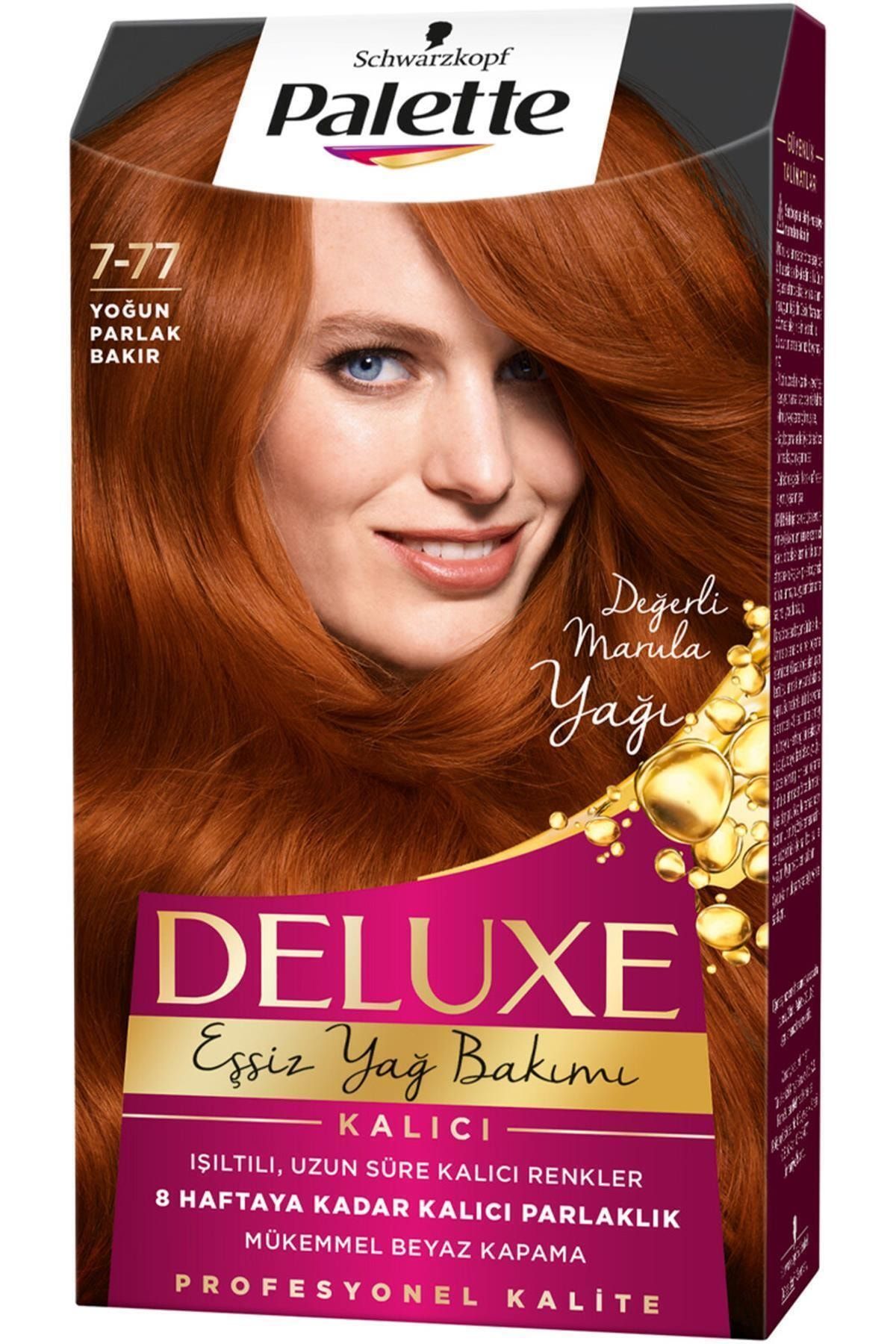 Palette Marka: Deluxe Saç Boyası 7-77 Yoğun Parlak Bakır Kategori: Saç Boyası