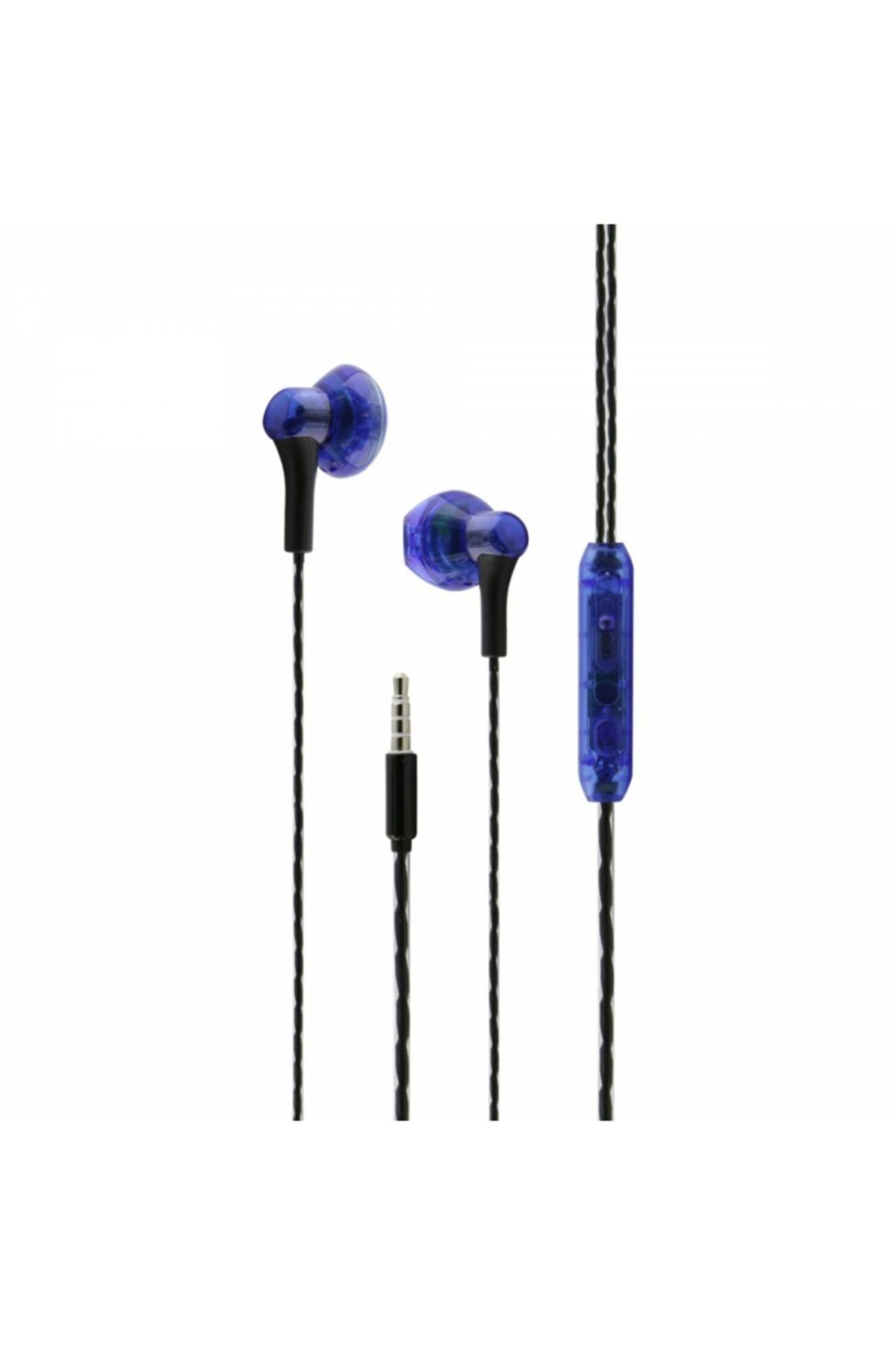 Nettech Nt-38 Kablolu 100 Cm Kulak Içi Kulaklık (Mavi)