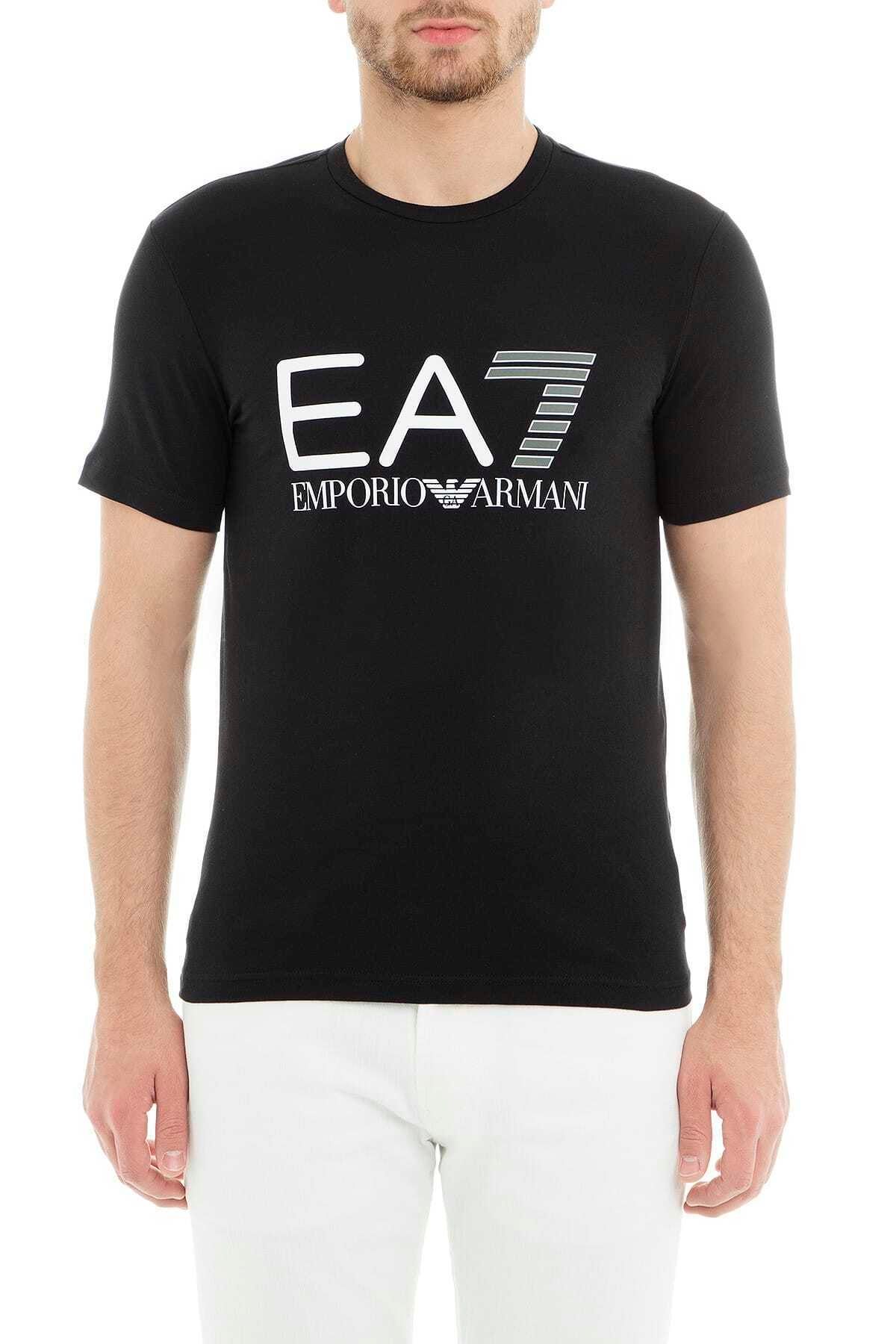 EA7 Erkek Bisiklet Yaka T-shirt3gpt01pj03z