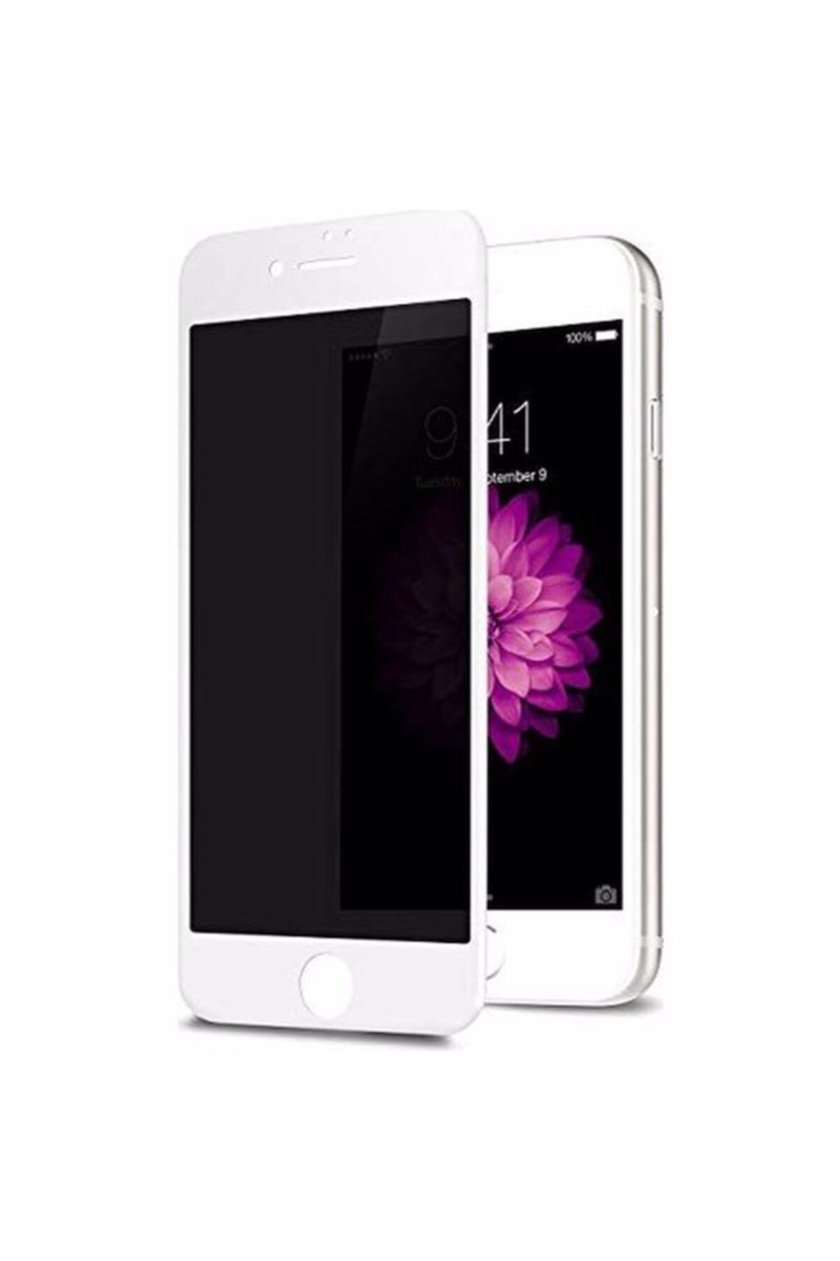 Tiger Iphone 6 Beyaz Komple Hayalet Kırılmaz Cam Ekran Koruyucu