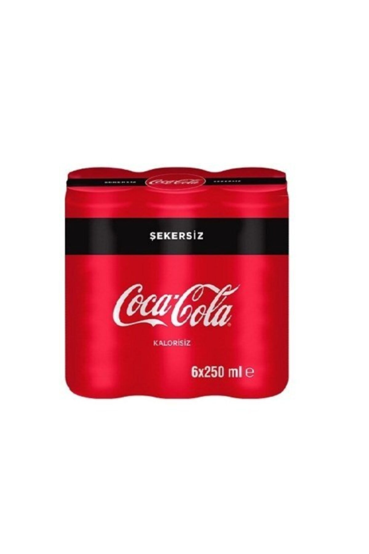 Coca-Cola Coca Cola Kutu Zero 6 * 250 Ml