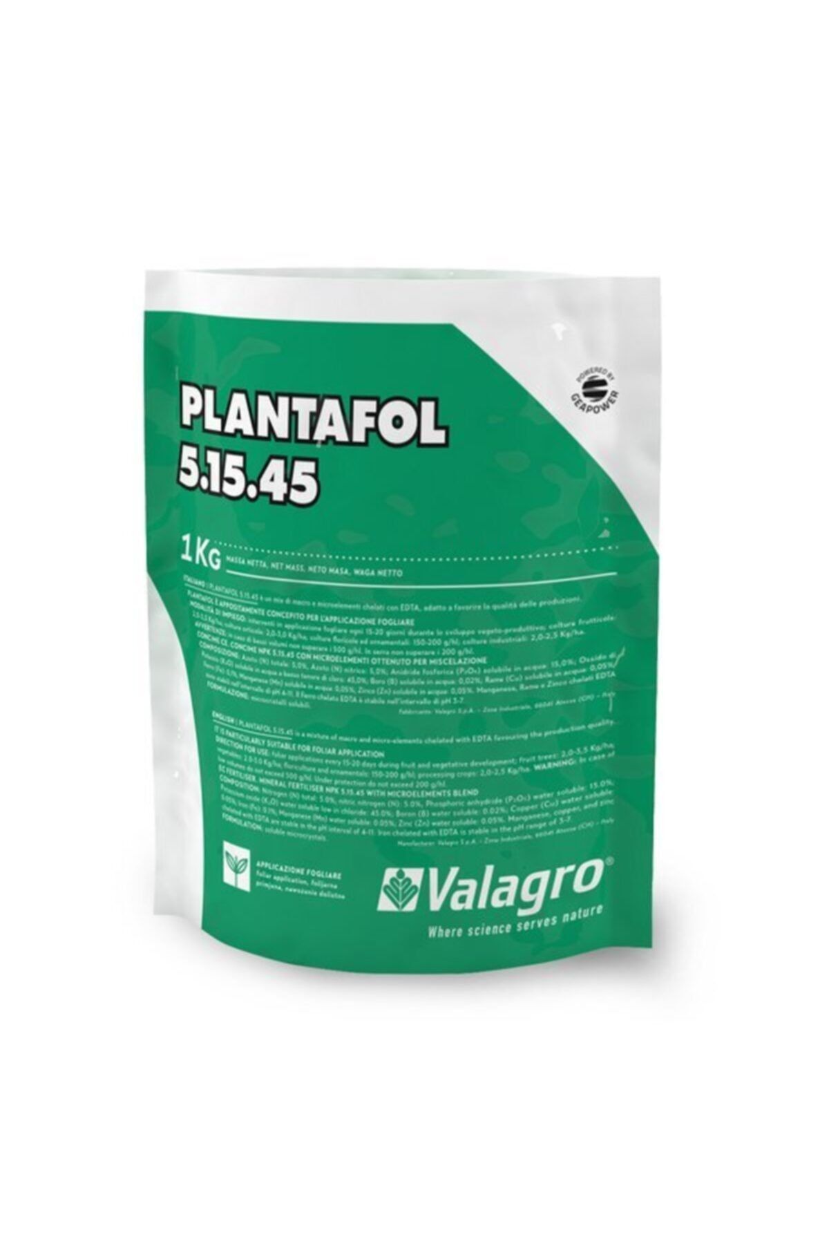 Genel Markalar Plantafol 5-15-45 1kg