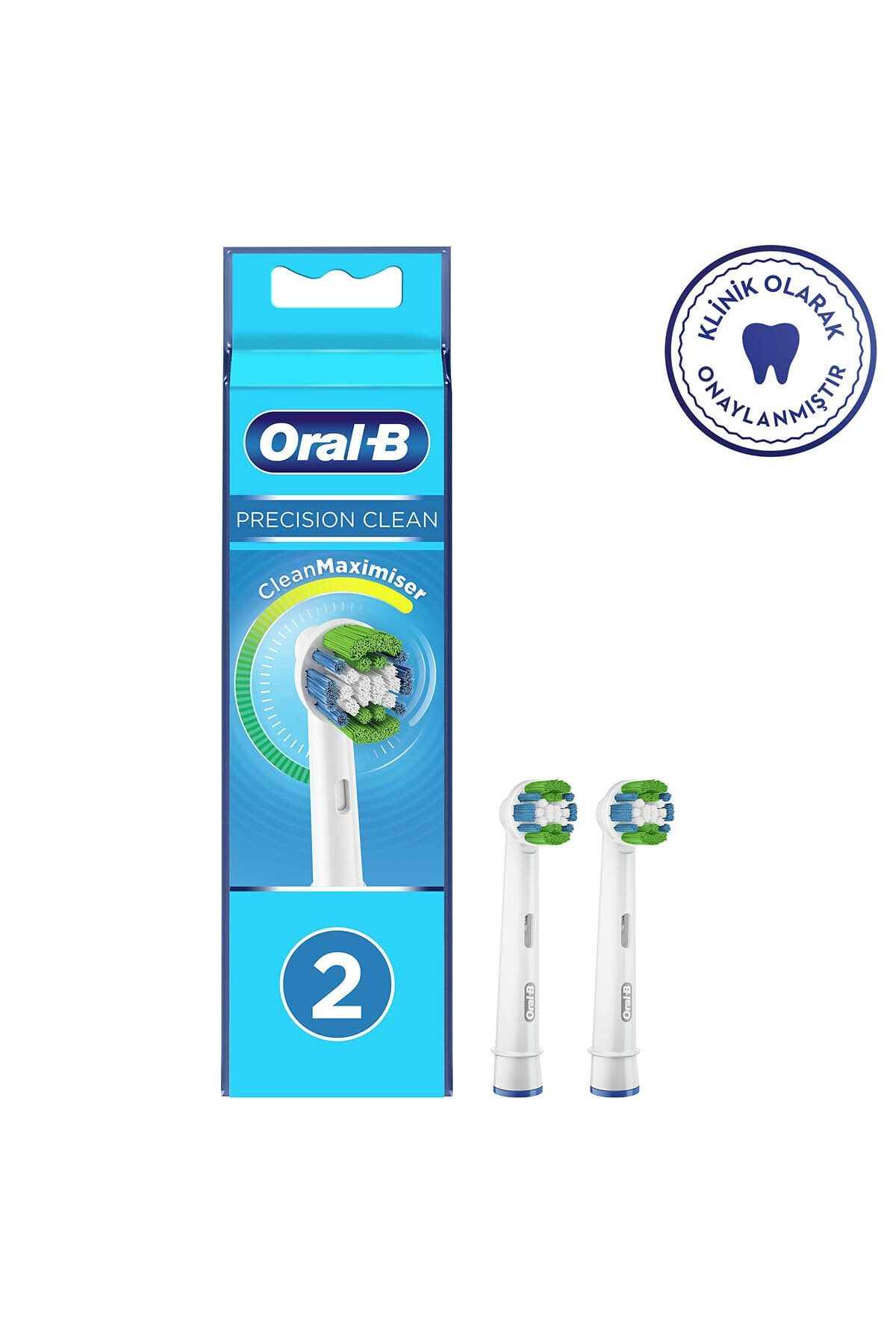 Oral-BDiş Fırçası Yedek Başlığı Precision Clean 2'li_0
