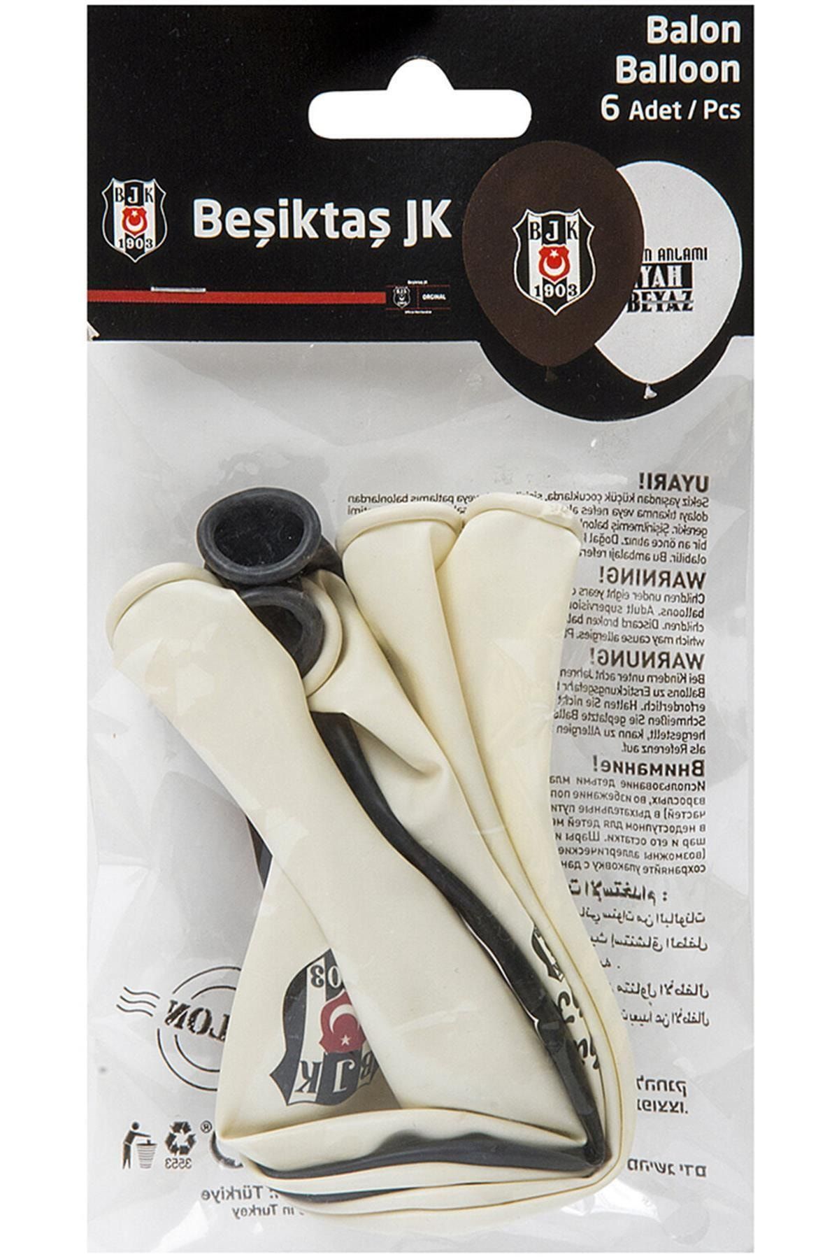 Genel Markalar Marka: Beşiktaş Poşet Içi 6'lı Balon Kategori: Dekoratif Ürünler