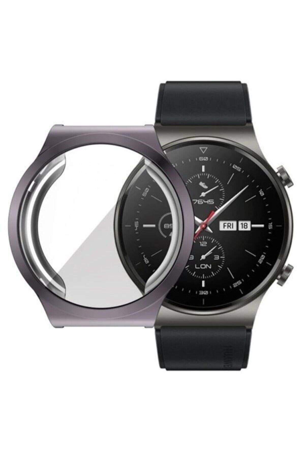 endijital Huawei Watch Gt 2 Pro 360 Koruma Ultra Ince Silikon Kılıf