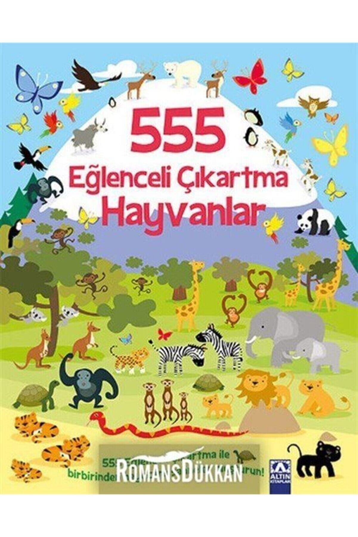 Altın Kitaplar - Çocuk Kitapları 555 Eğlenceli Çıkartma Hayvanlar