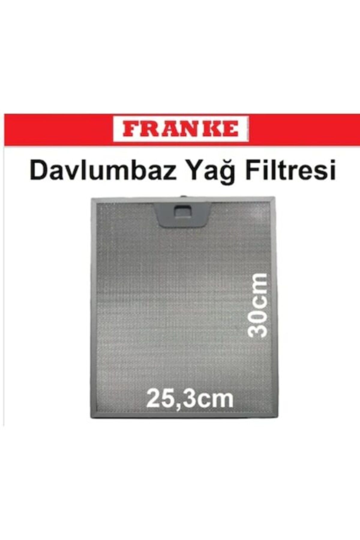 Franke Davlumbaz Filtresi 253x300 Aspiratör Tel Filtre 25,3x30cm