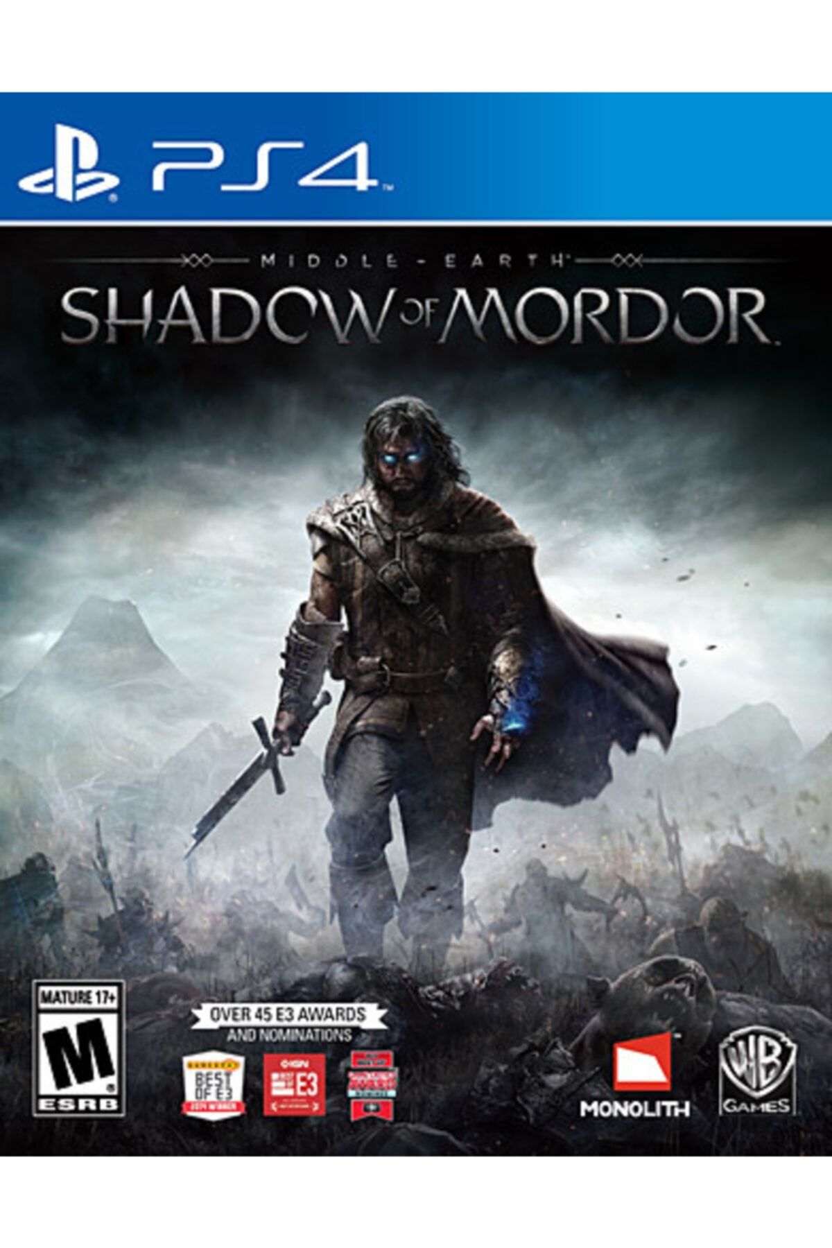 Wb Games Middle - Earth Shadow Of Mordor Ps4