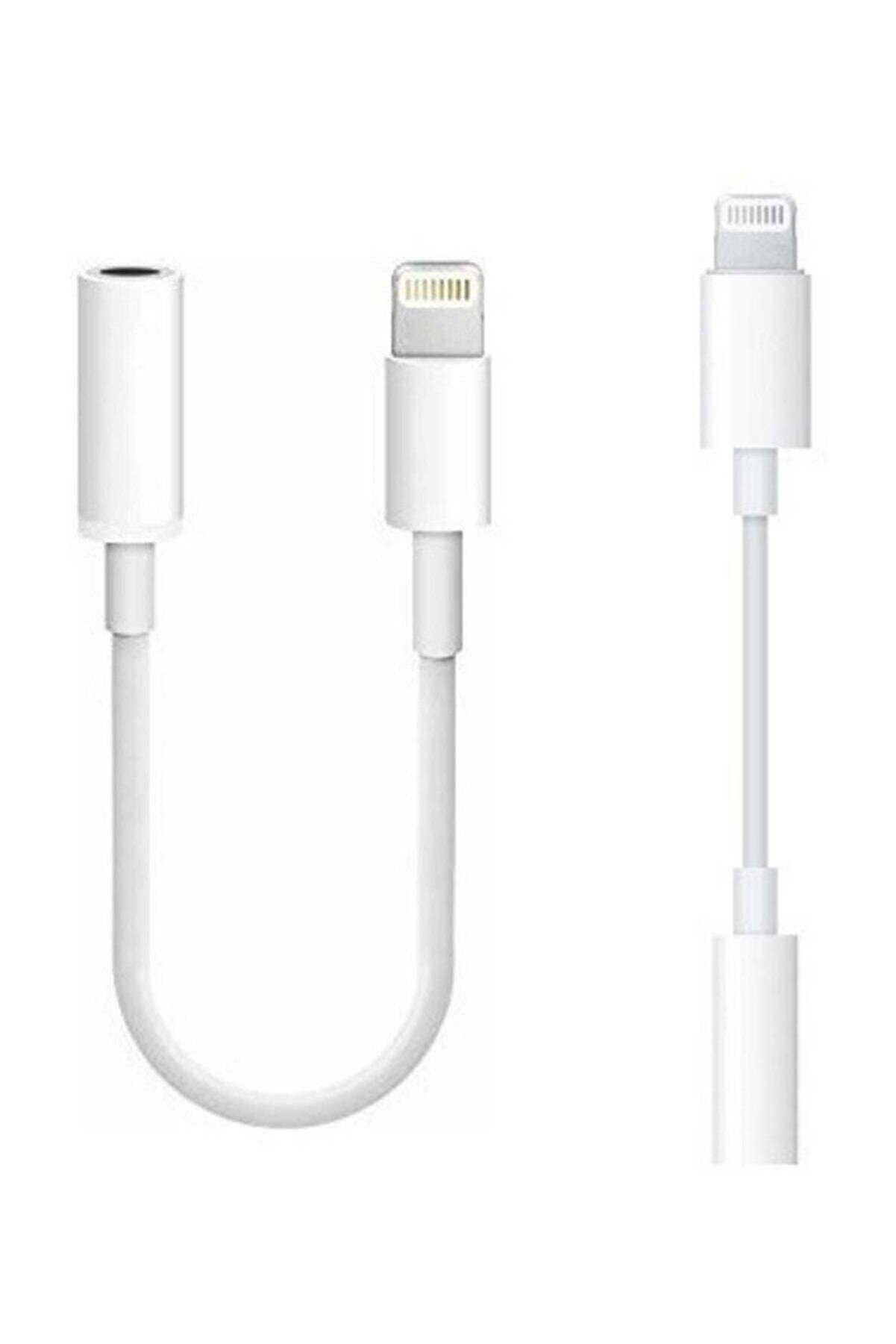 Genel Markalar Apple Iphone Lightning Uyumlu Bluetooth Aux 3.5mm Kulaklık Dönüştürücü Adaptör Dönüştürücü