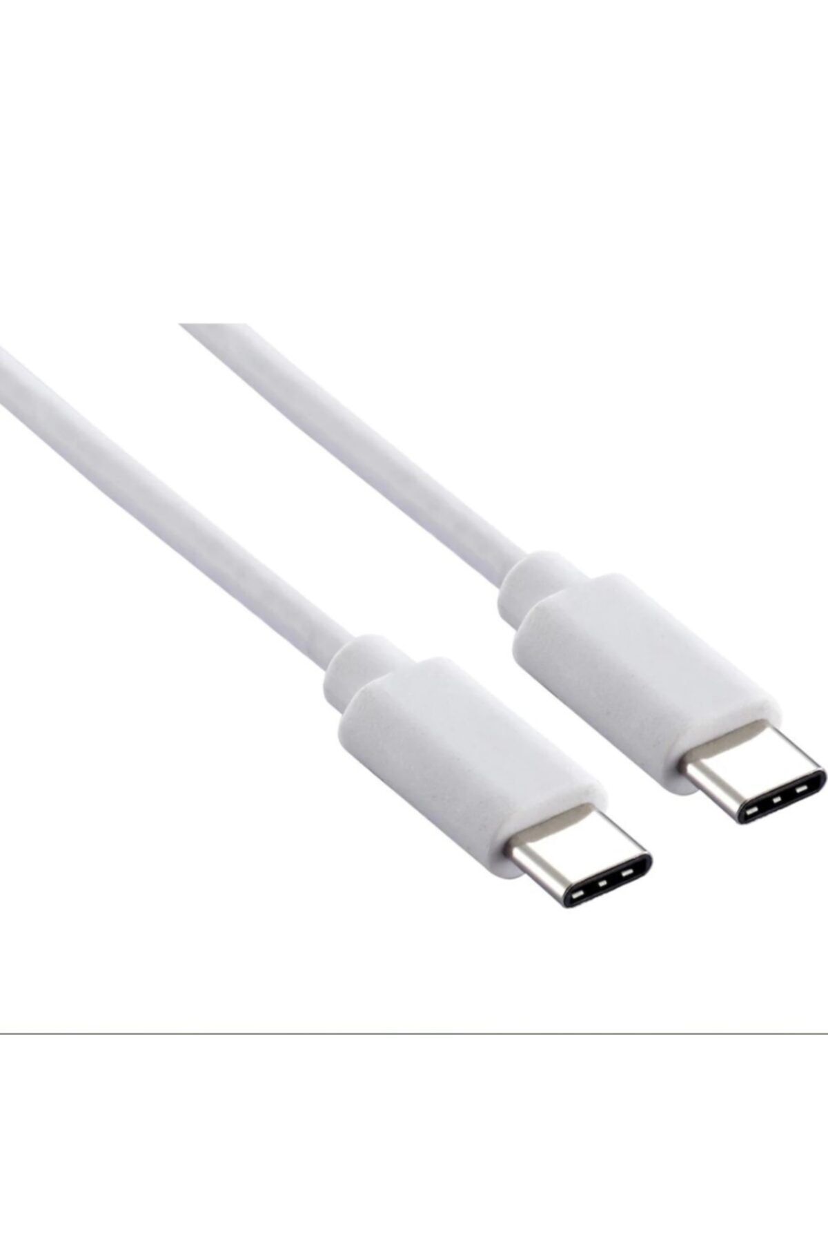 Genel Markalar Dıgı Type C Kablo İki Ucu Type C USB C Kablo 1 Metre Beyaz
