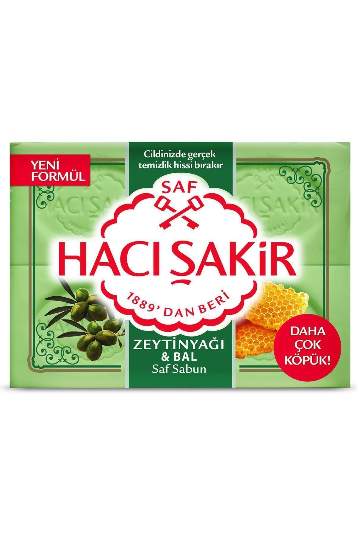 FLY BAZAAR Marka: Hacı Şakir Zeytinyağı & Bal Kalıp Sabun 4x150 G Kategori: Banyo Sabunu
