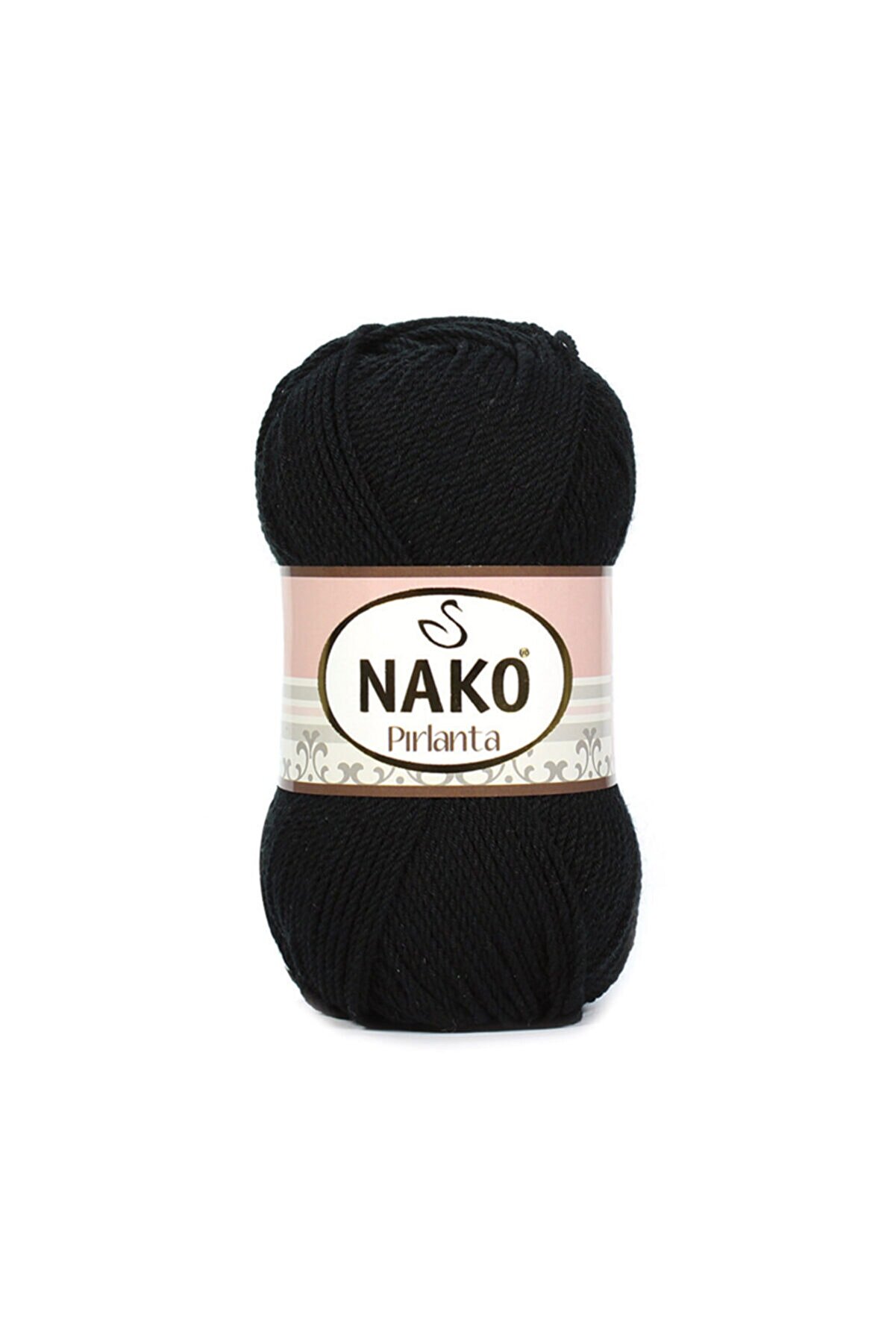 Nako 100gr Nako Pırlanta El Örgü İpi - 217 Siyah