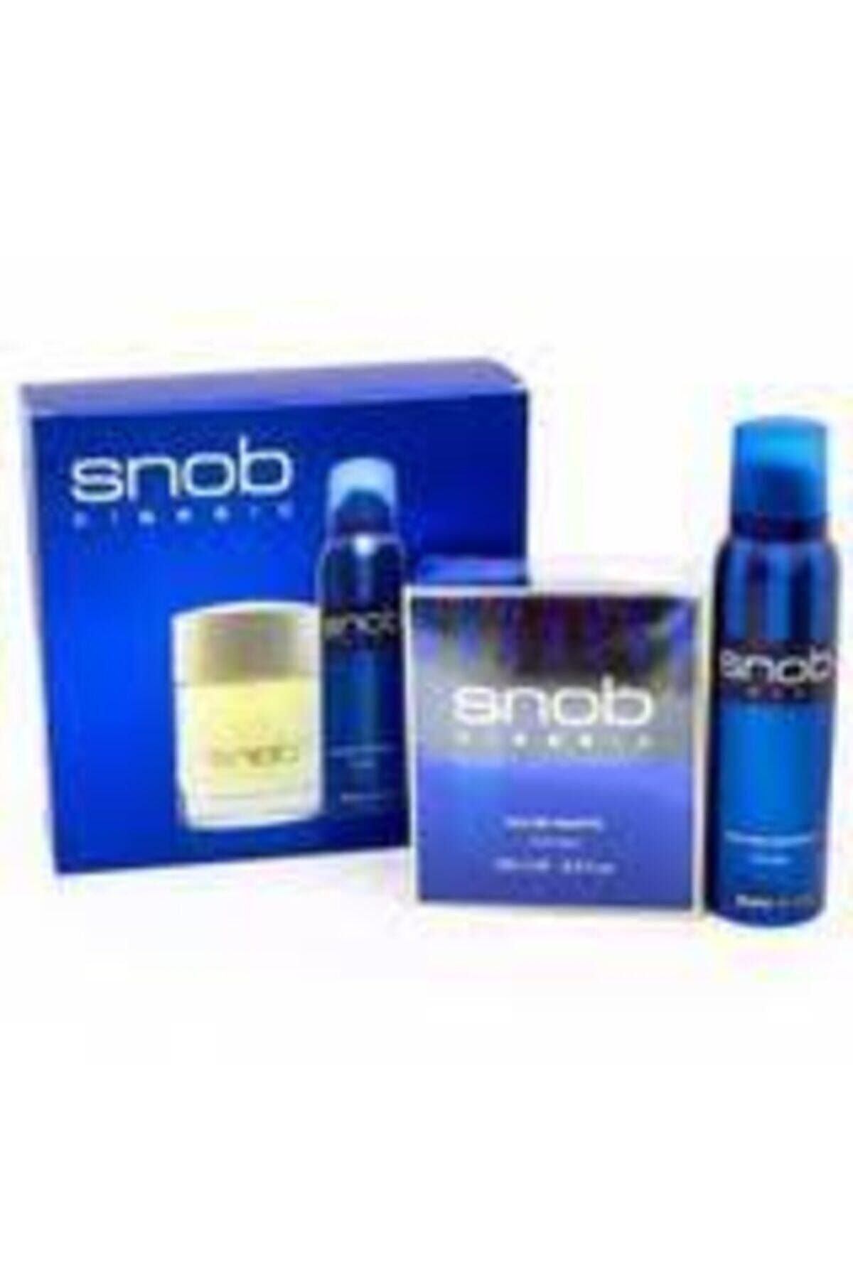 Snob Orijinal Snob Classic Edt 100 ml Erkek Parfümü snob-1 + Snob 150 ml Erkek Deodorant snob-1