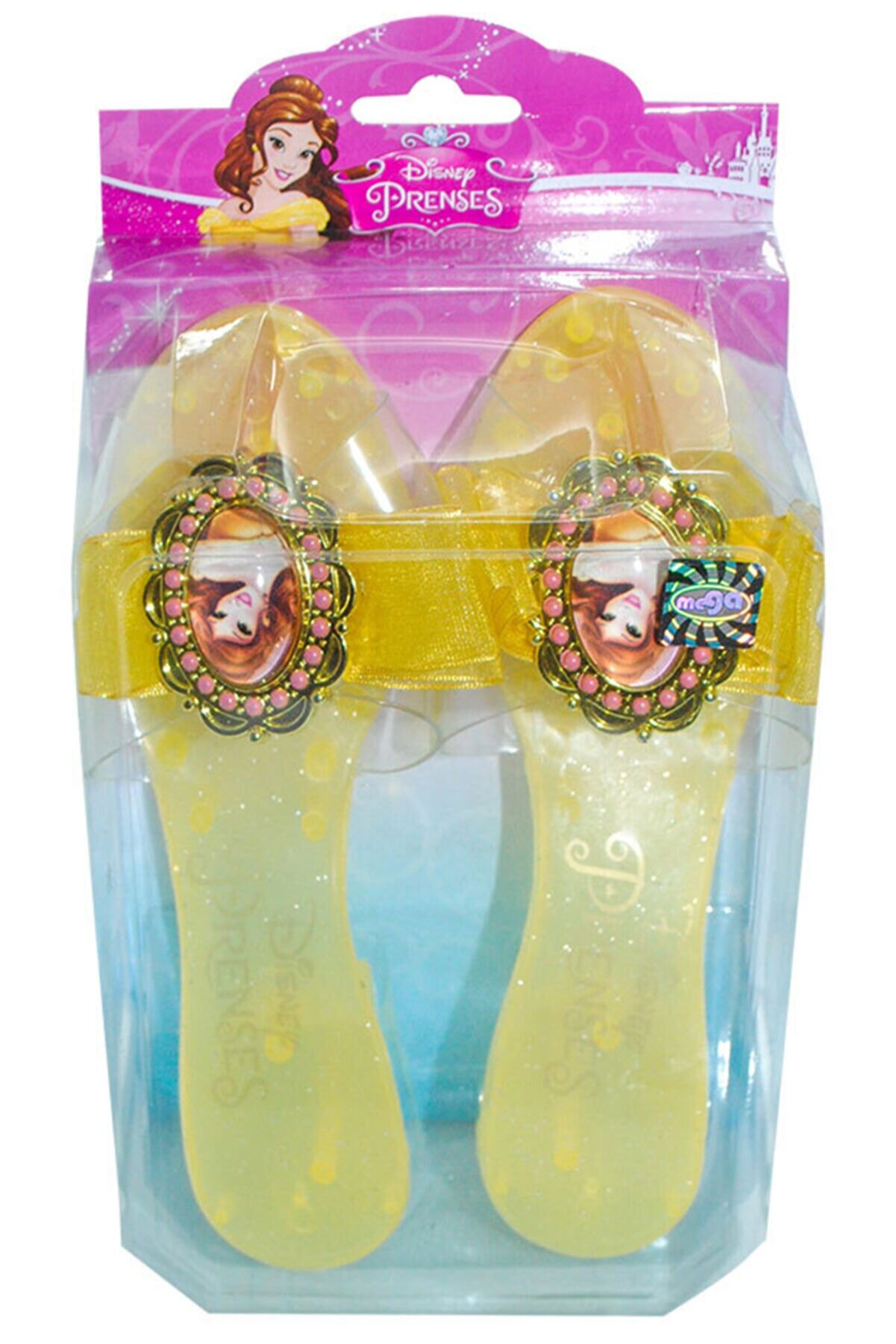 Genel Markalar Kız Çocuk Çok Renkli Disney Belle Terlik 18,5 cm
