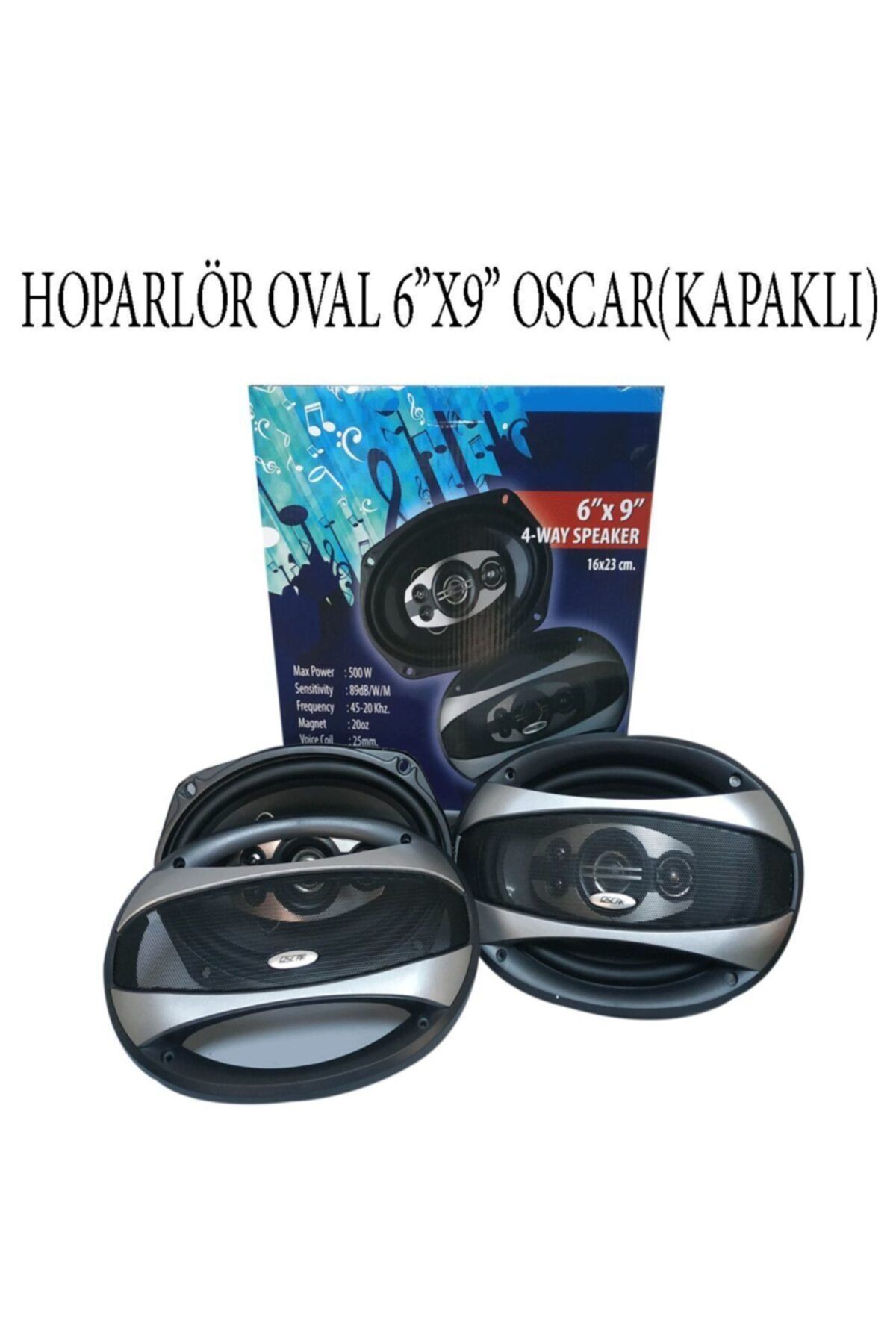 Oscar Osn-2569 500w 6x9 Oval Hoparlör