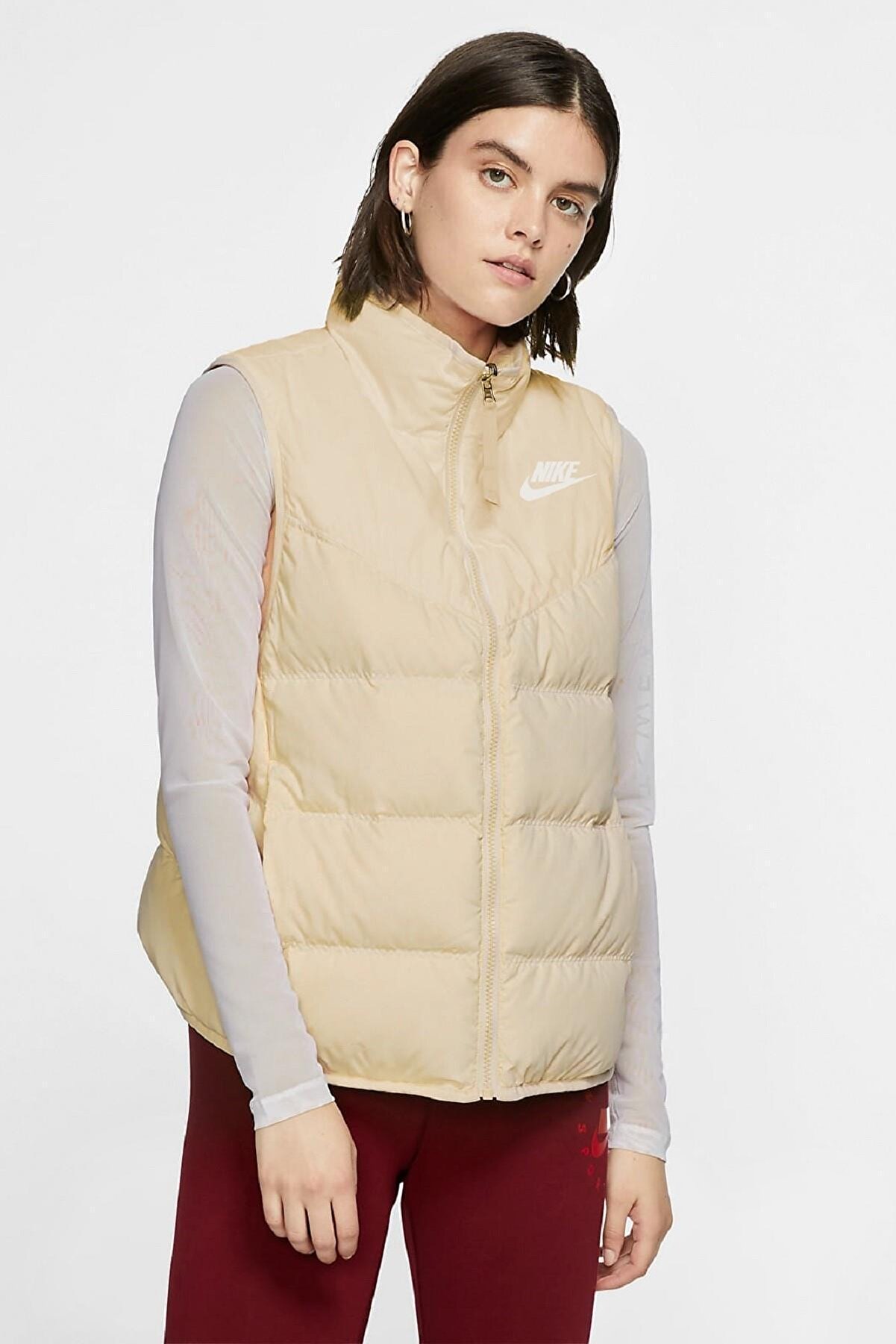 Nike Sportswear Down-fill Windrunner Reversible Vest Çift Taraflı Kaz Tüyü Yelek