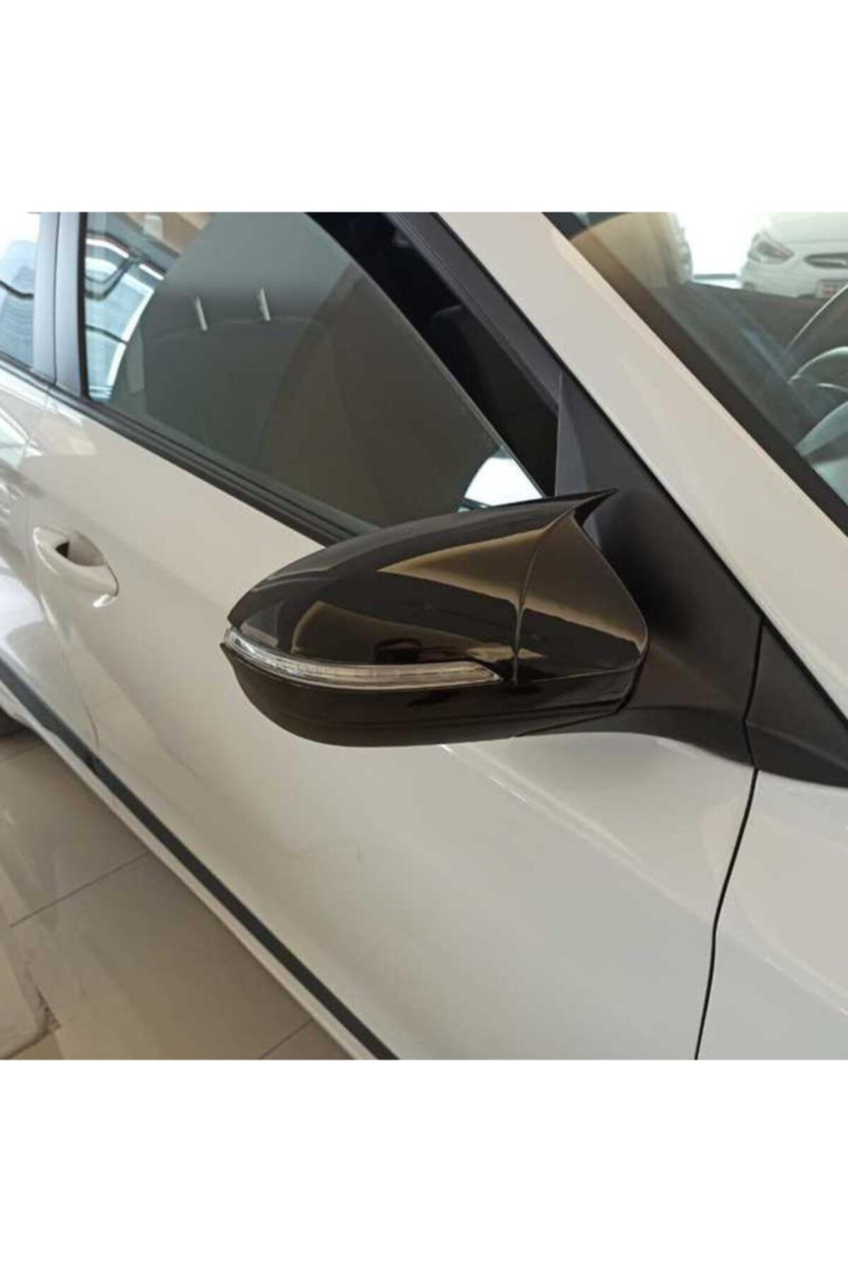 OLED GARAJ Hyundai i20 İçin Uyumlu  Batman Ayna Kapağı Sinyalli Modeller için 2014-2019