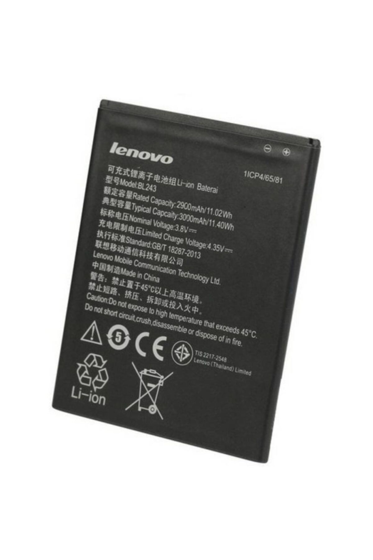 LENOVO K3 Note A7000 Bl243 Batarya Pil