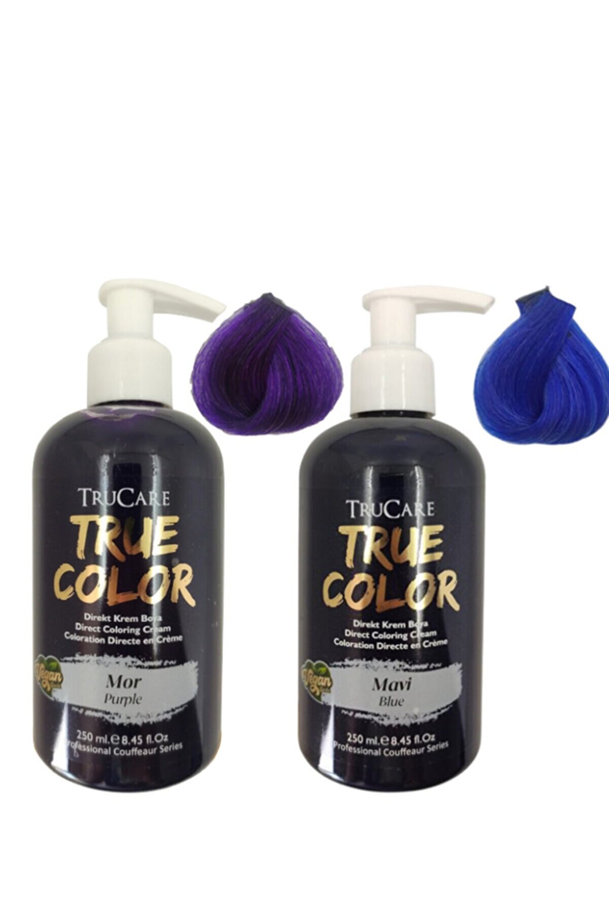 Trucare True Color Renkli Saç Boyası 250ml Mor+mavi