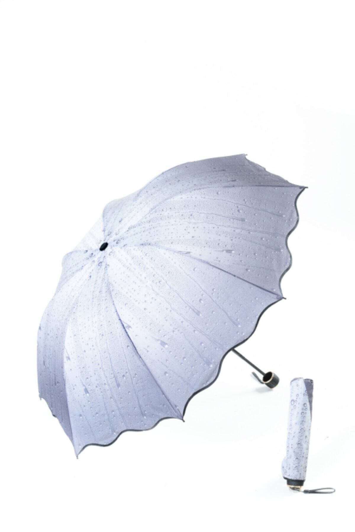 Marlux Yağmur Desenli Şemsiye