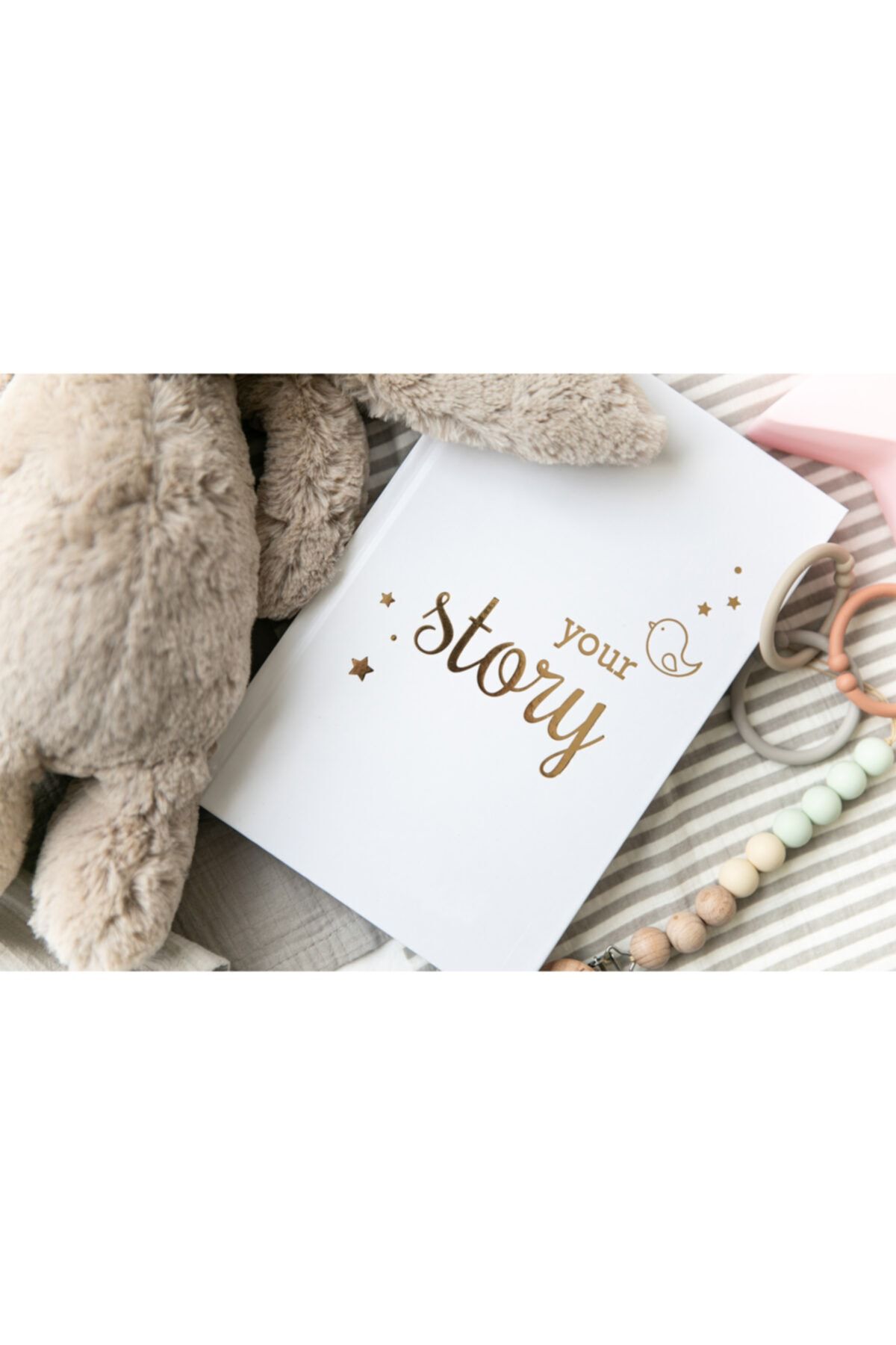 BeyazBirKutu Your Story Baby Journal (Anne ve bebek günlüğü - KUTUSUZ Tek Günlük)