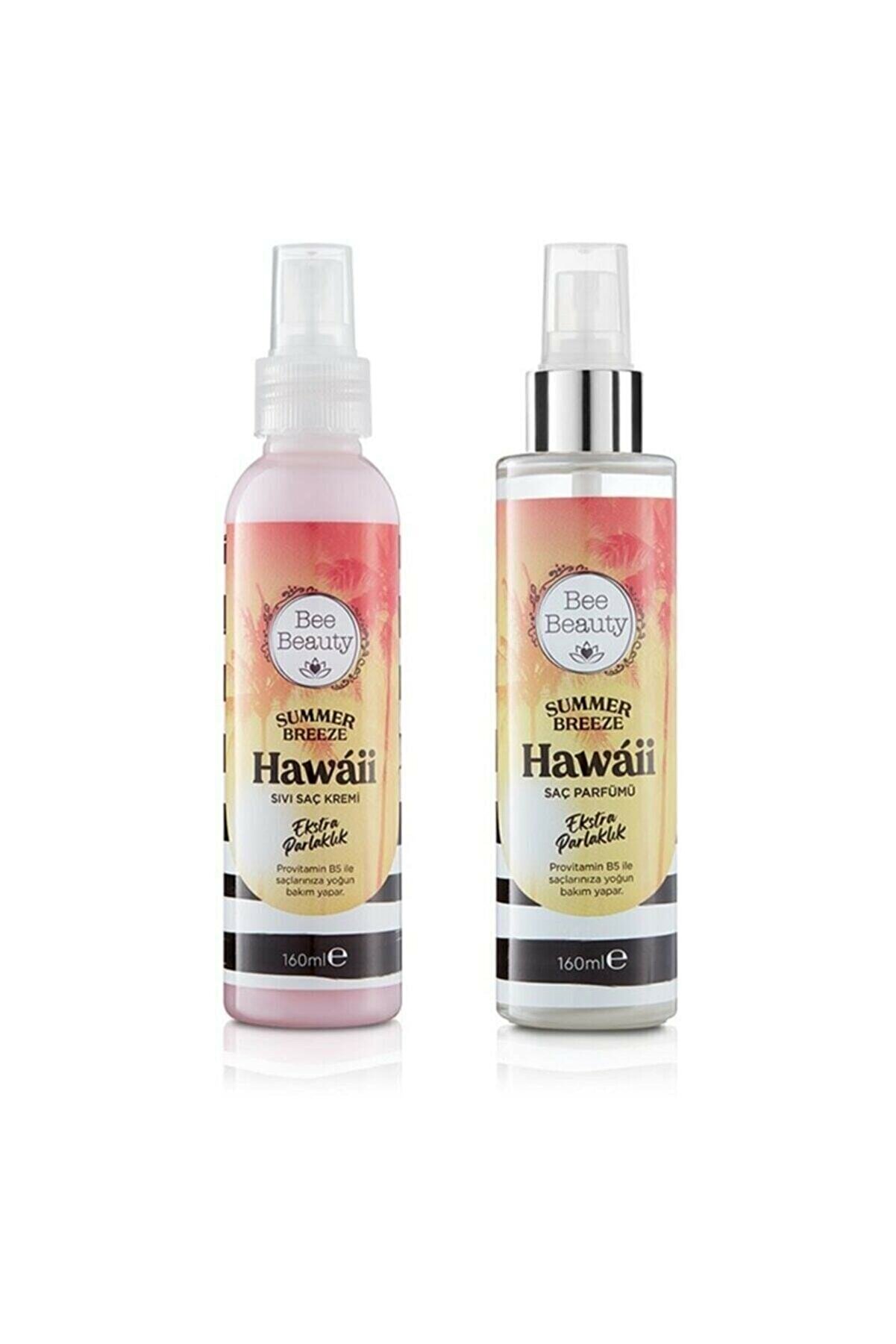Bee Beauty Hawaii Saç Parfümü 160 Ml + Sıvı Saç Kremi 160 Ml