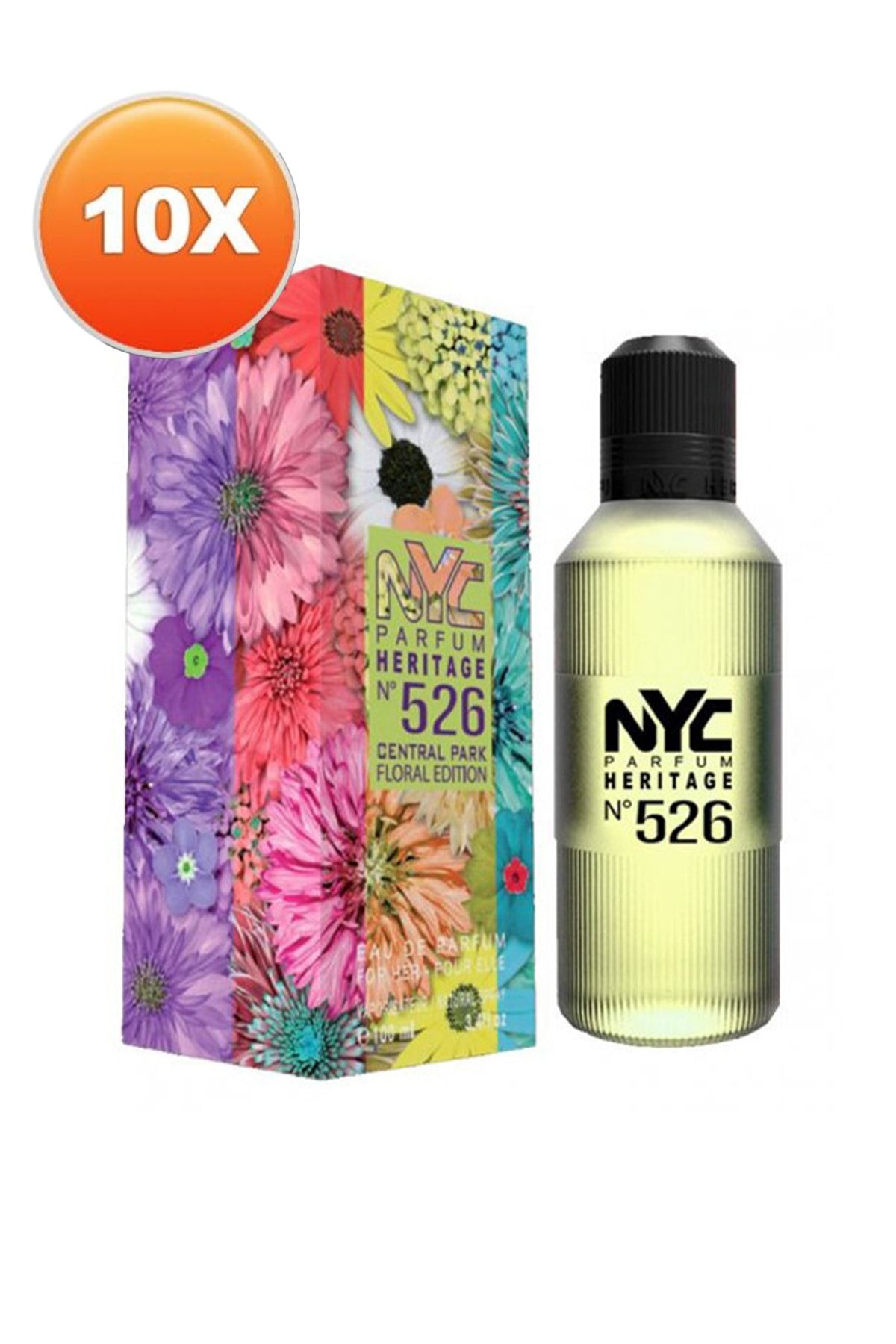 NYC Central Park Floral Edition No: 526 For Her Edp 100 ml 10 Adet 175990005263