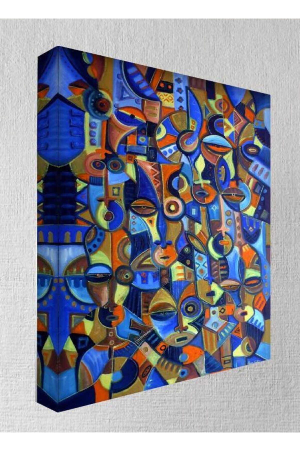 Lukas Kanvas Tablo - 40x60 Cm - African - Af25