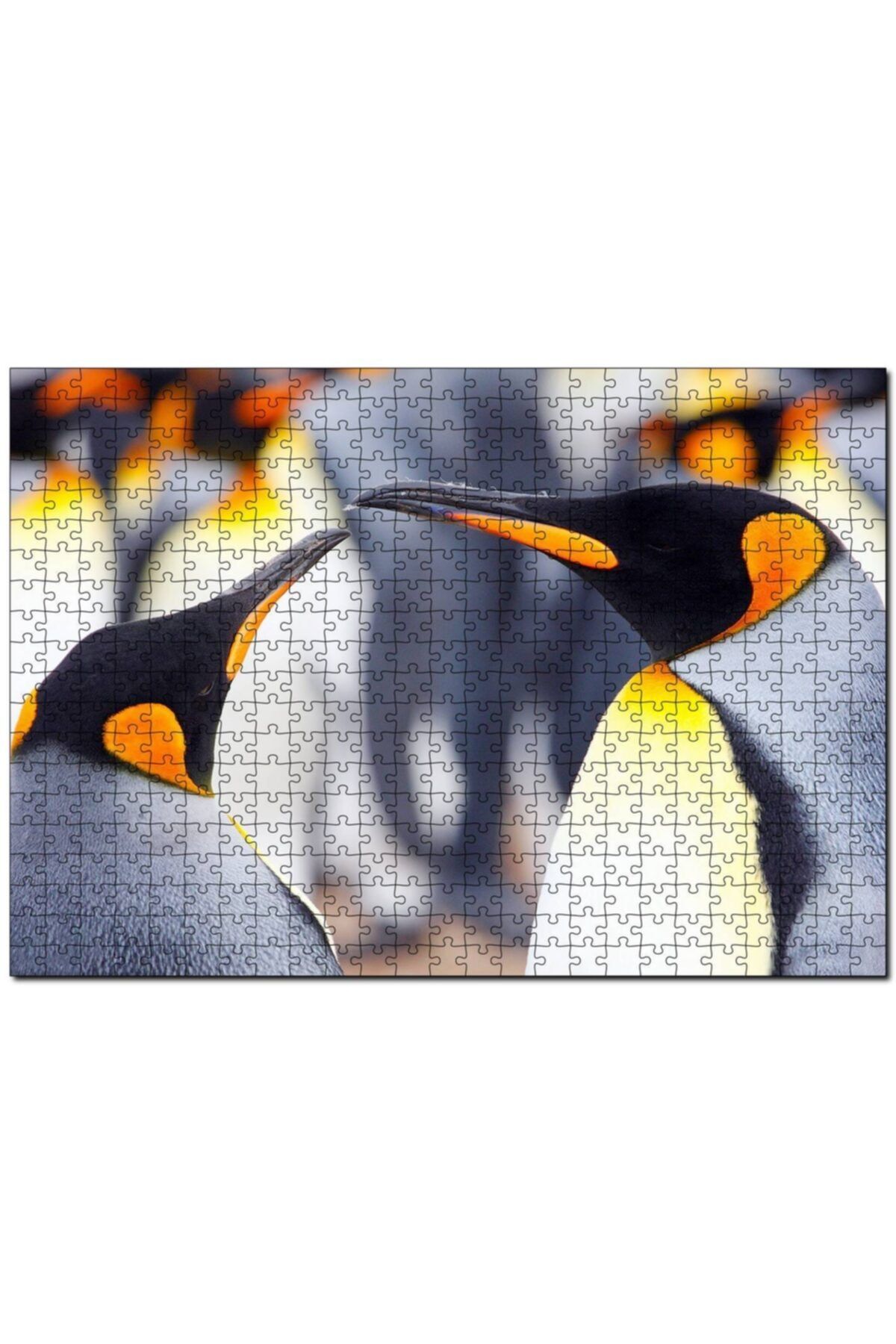 Cakapuzzle Kral Penguenler 1000 Parça Puzzle Yapboz Mdf(ahşap)