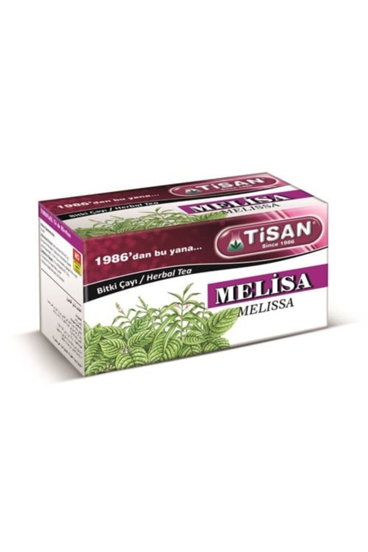Tisan Melisa Bitki Çayı 20 Süzen Poşet Melisa Poşet Çay Melissa Oğul Otu Çayı