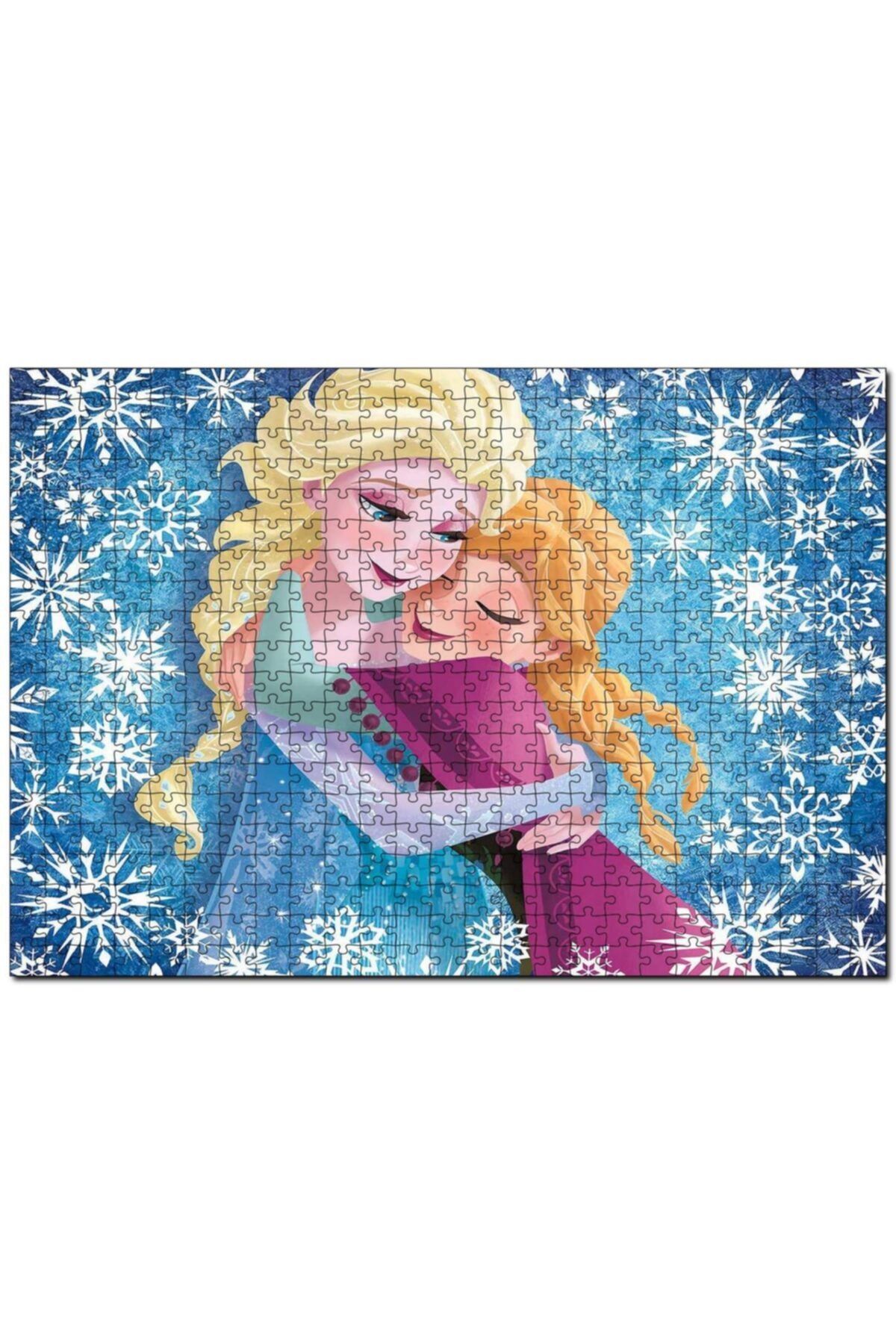 Cakapuzzle Sonsuza Kadar Elsa Ve Anna Kız Kardeşler Görseli 1000 Parça Puzzle Yapboz Mdf(ahşap)
