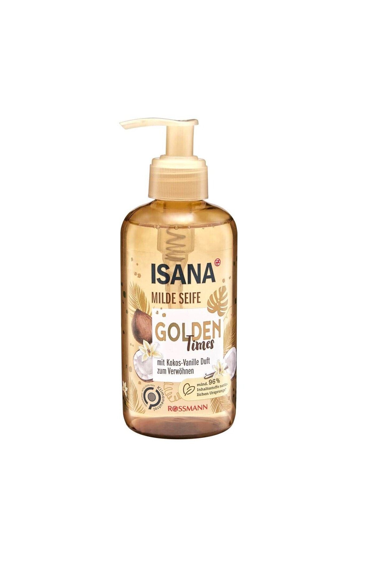 ISANA Sıvı Sabun Golden Times Vanilya 300 Ml