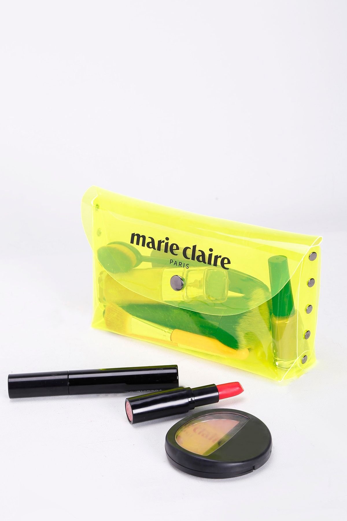 Marie Claire Kadın Sarı Makyaj Çantası Lana Mc212111176