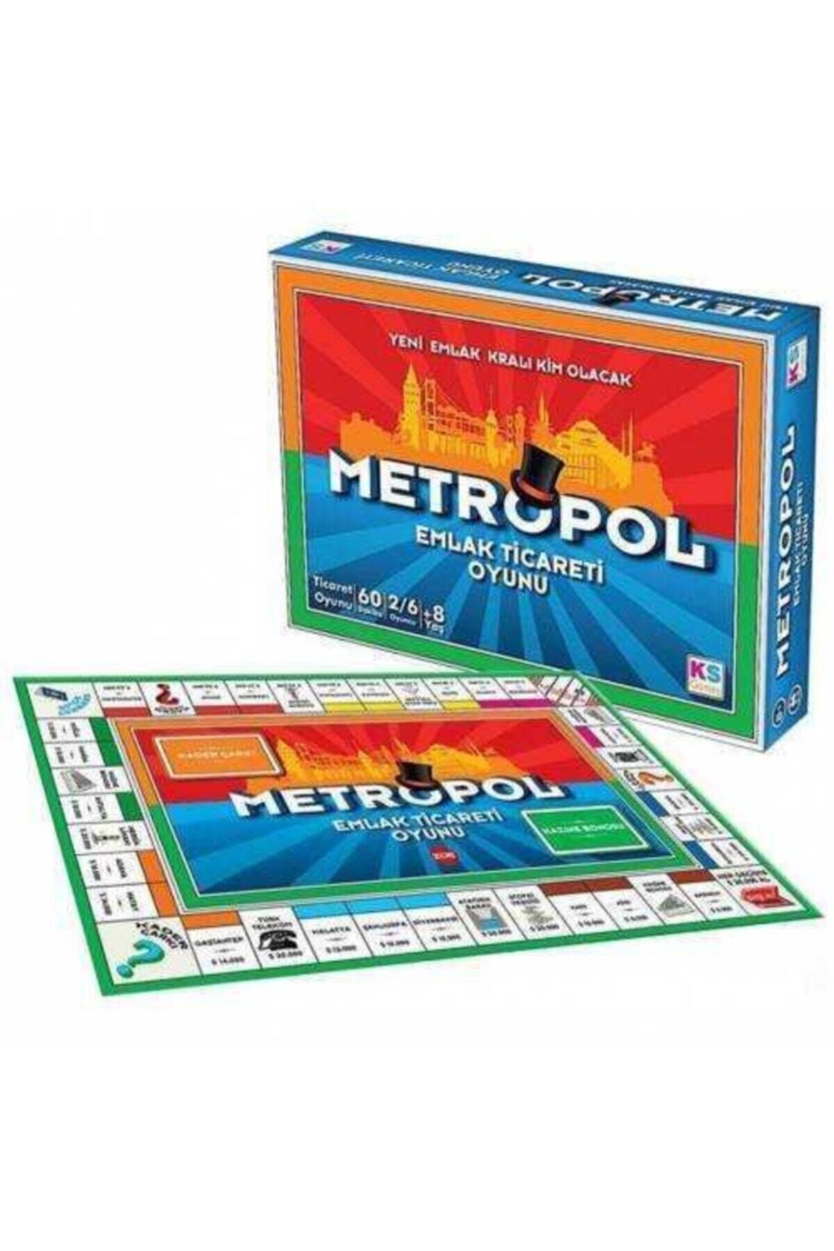Ks Games Metropol Emlak Ticareti Oyunu (yeni Kutu) Orijinal Ürün