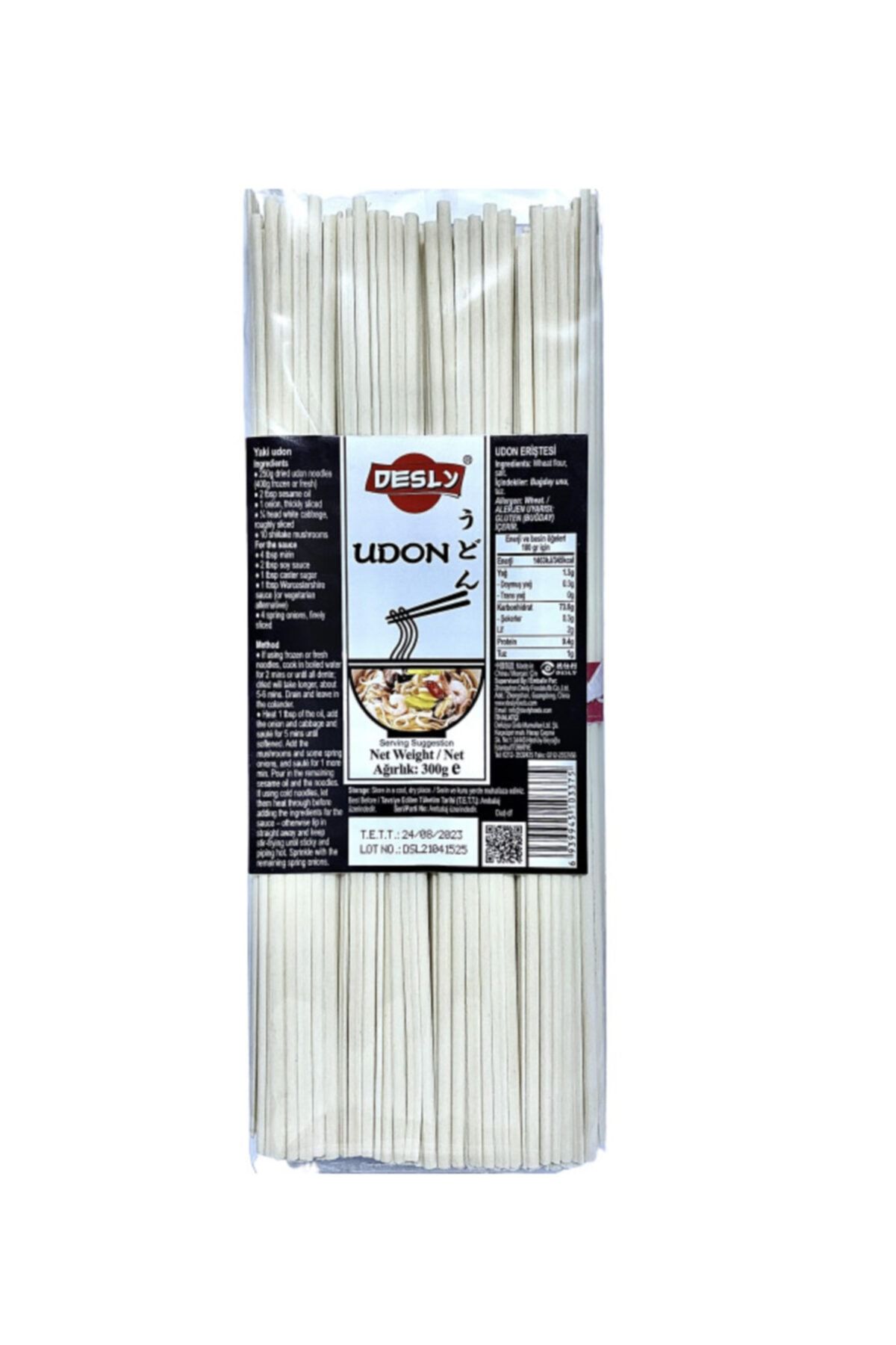 desly Udon Erişte Noodle 300 Gr / Japon Eriştesi 300 Gr
