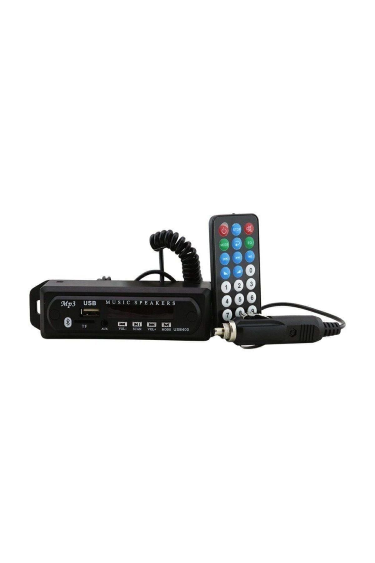 Genel Markalar Konuşma Özellikli Mikrofonlu Class Usb402 Oto Bluetooth Aux Çevirici Modül Ue5