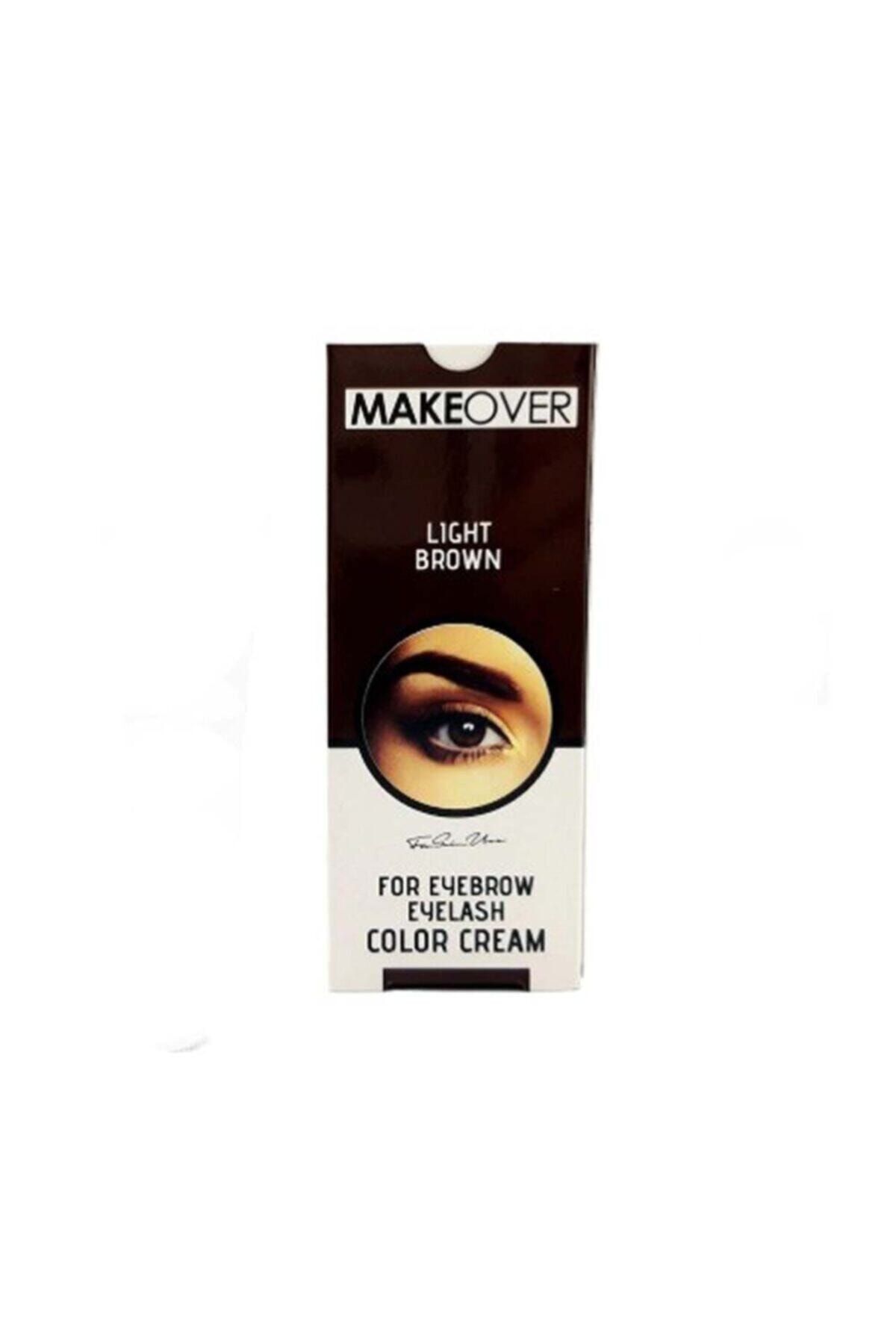 Makeover Magic Kaş Kirpik Boyası-açık Kahverengi