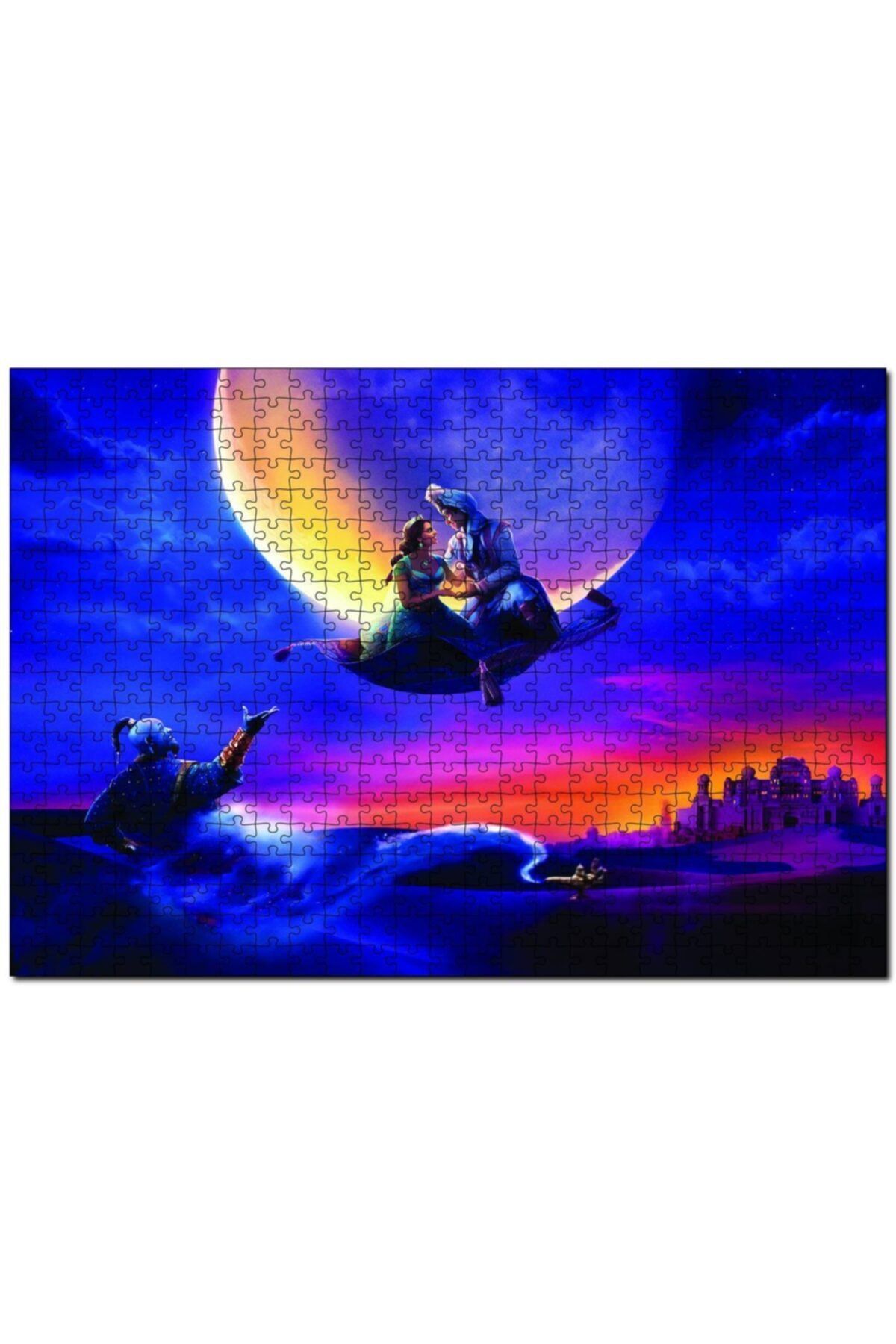 Cakapuzzle Lambada Büyü Aladdin Ve Prenses Yasemin 1000 Parça Puzzle Yapboz Mdf(ahşap)