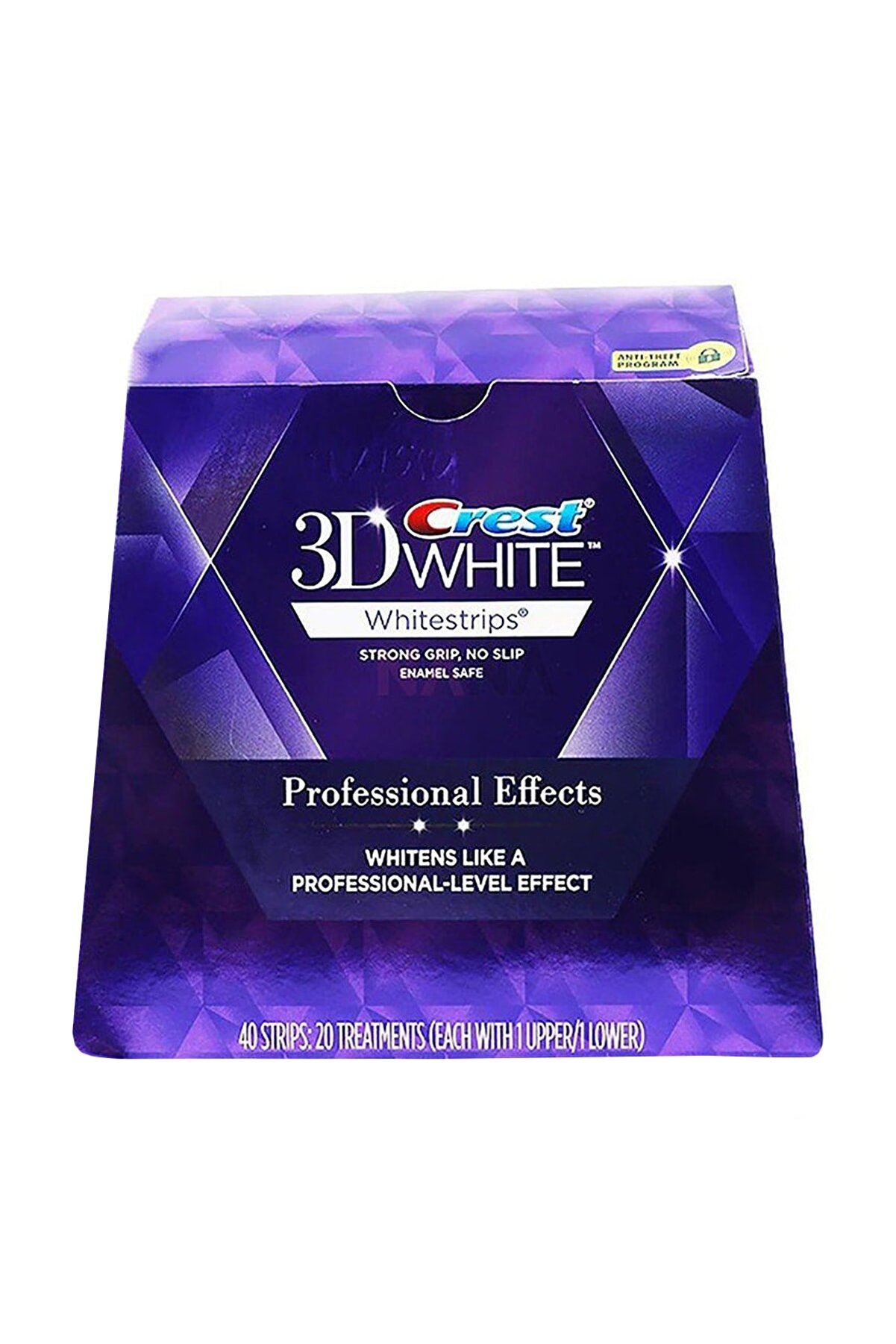 CREST 3d Whitestrips Professional Effects Diş Beyazlatma Bantları (1 Kutu / 40 Bant)